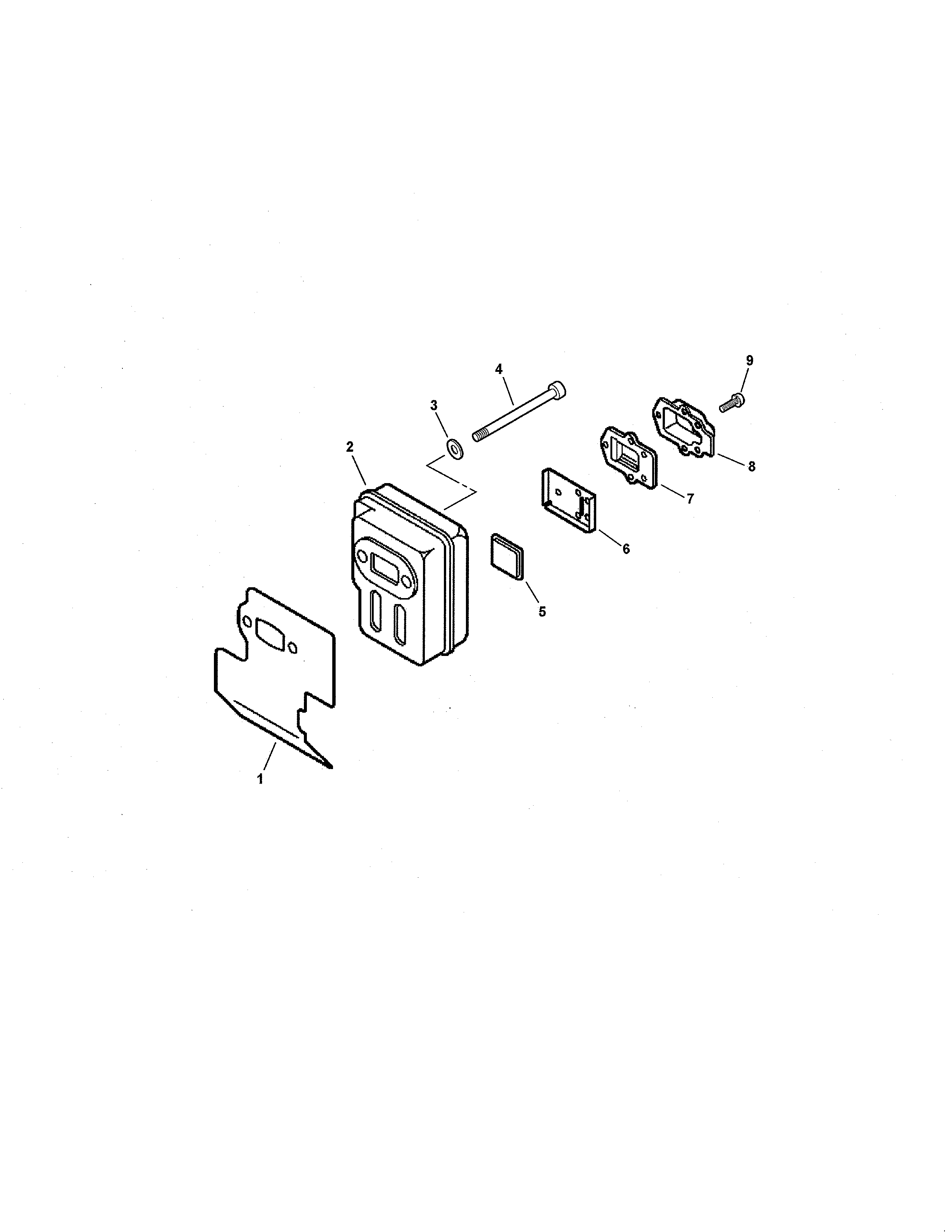 Echo PB-265L exhaust diagram