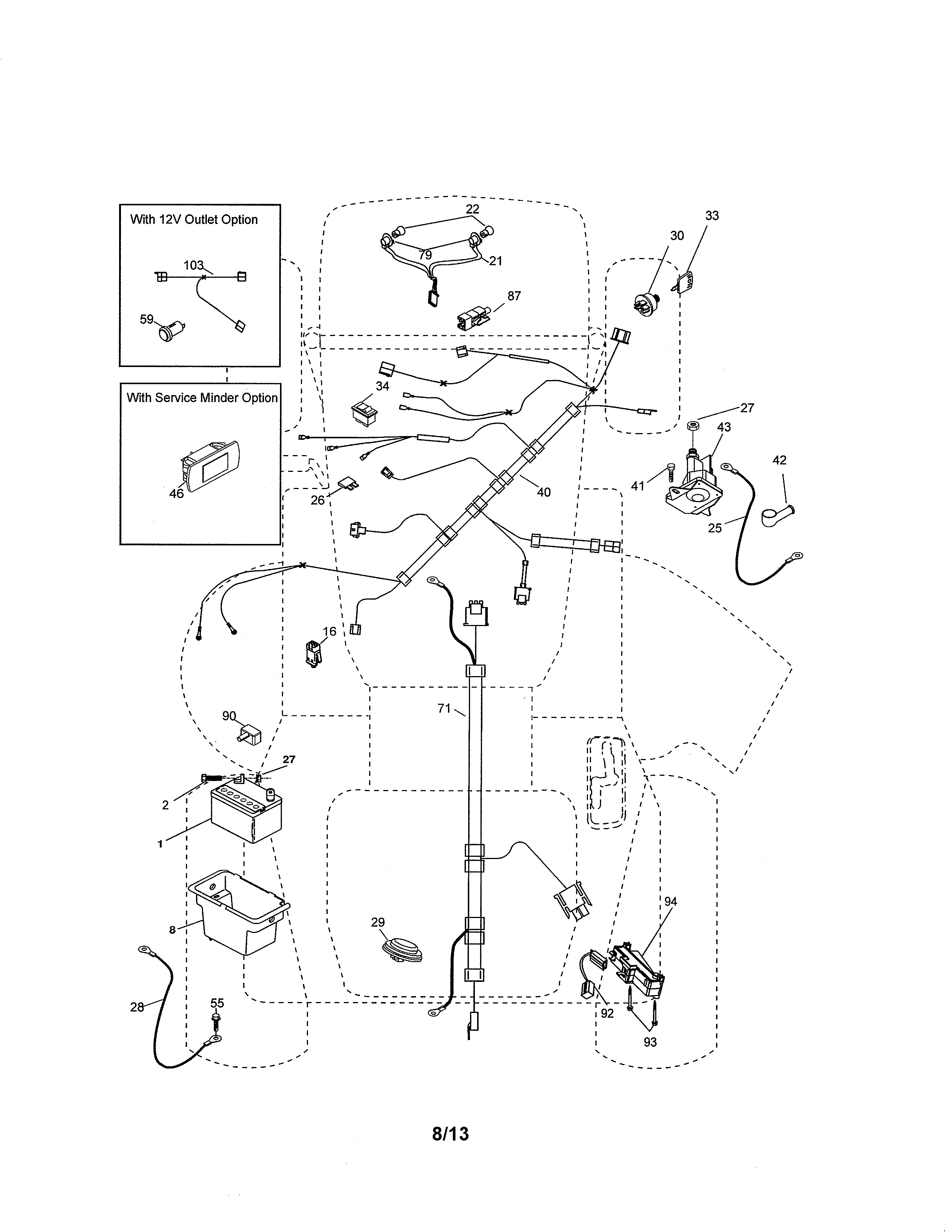 Craftsman 917288522 electrical diagram