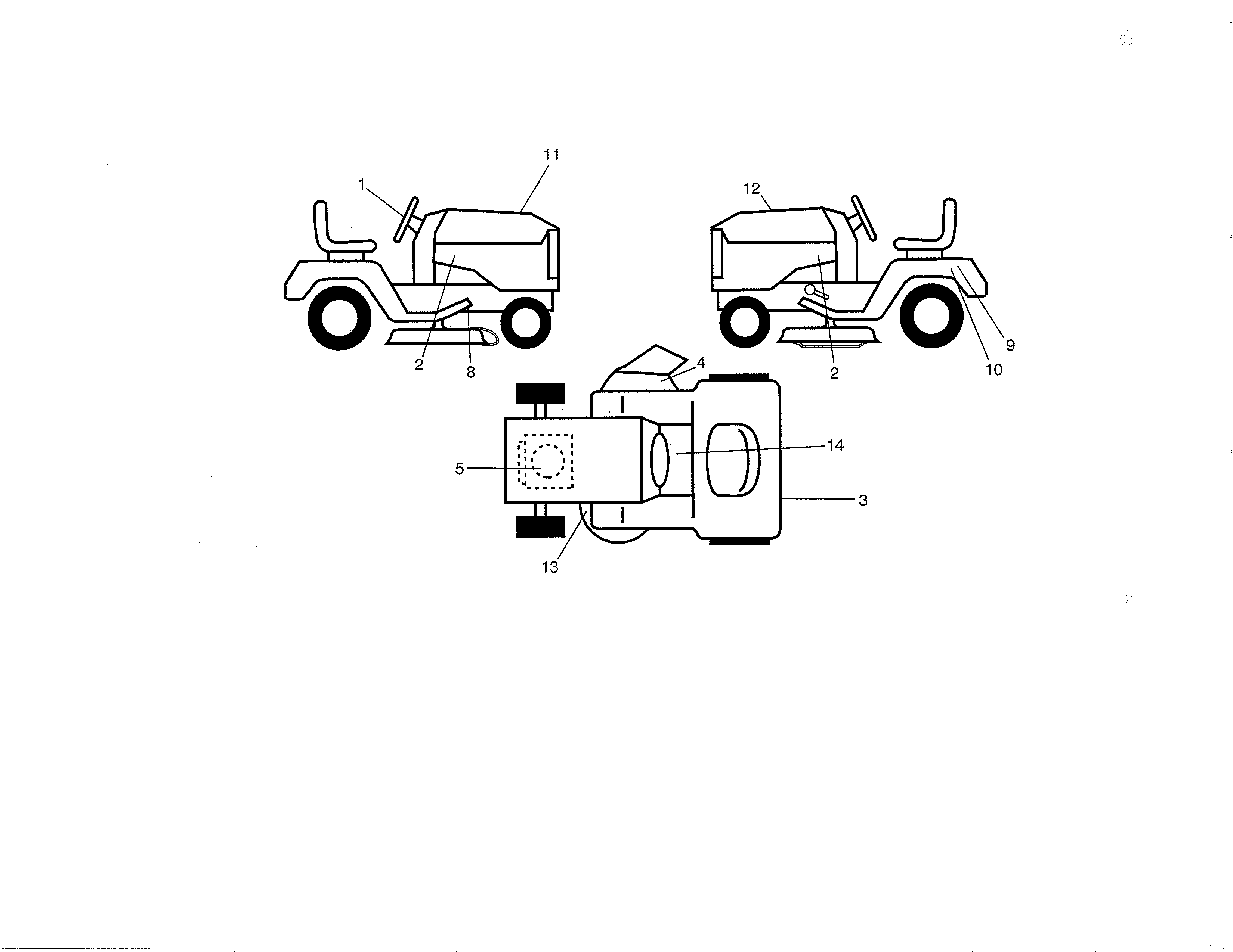 Craftsman 917288522 decals diagram
