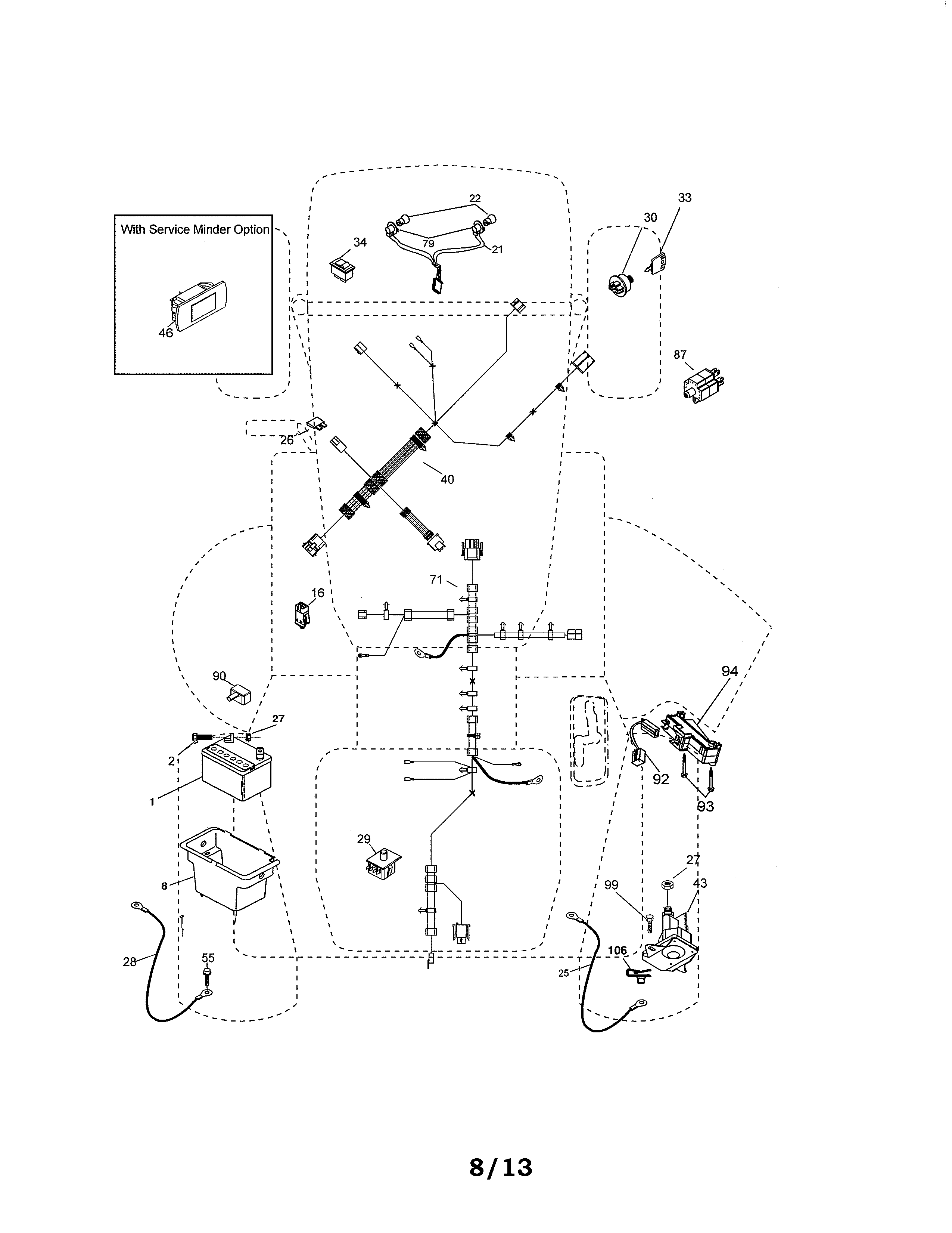 Craftsman 917288523 electrical diagram