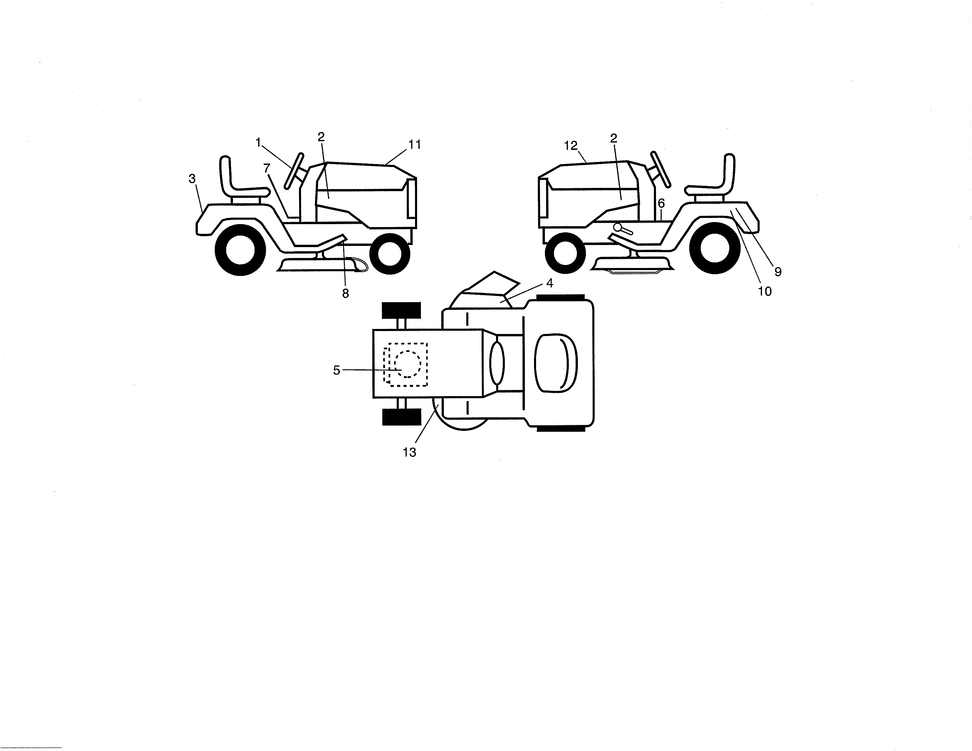 Craftsman 917288621 decals diagram
