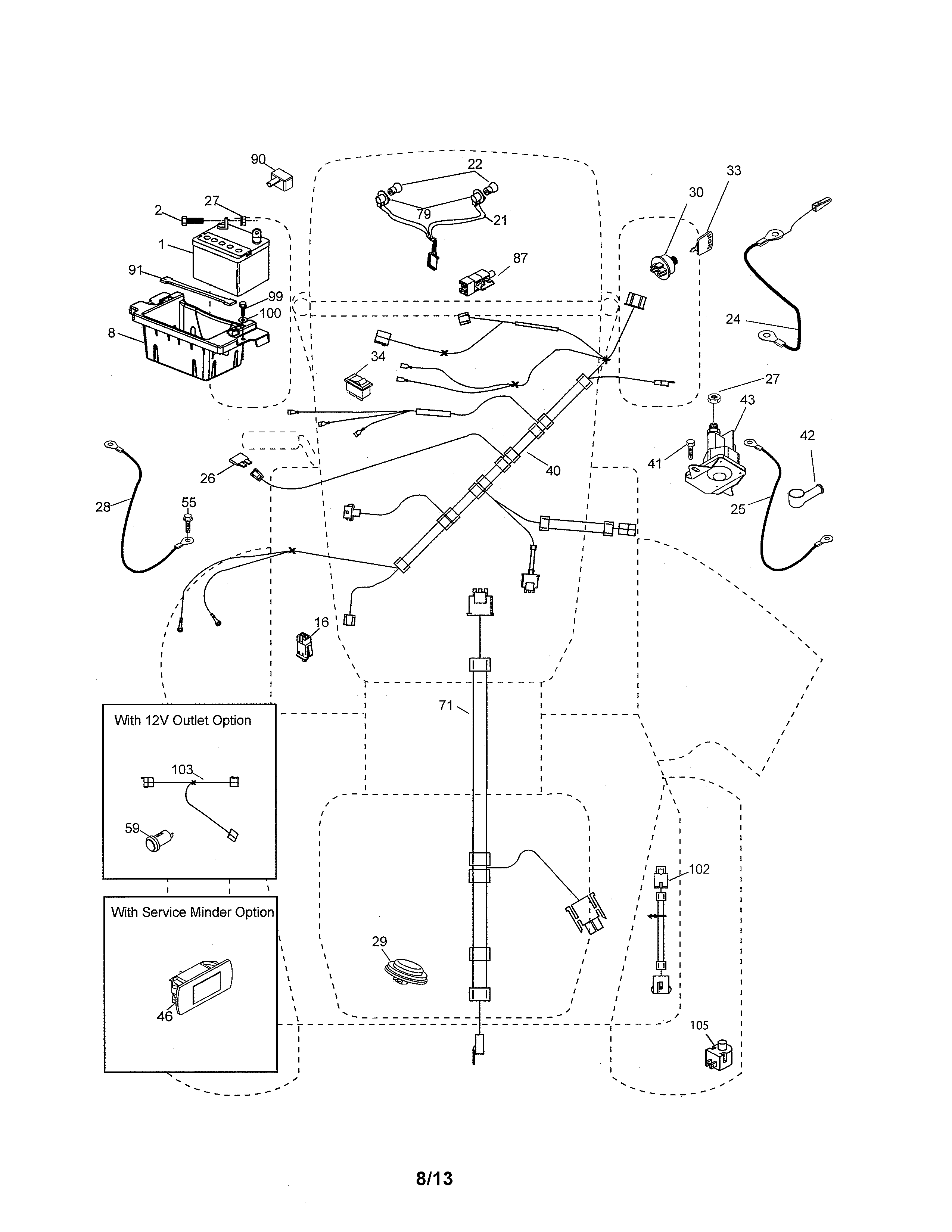 Craftsman 917288164 electrical diagram