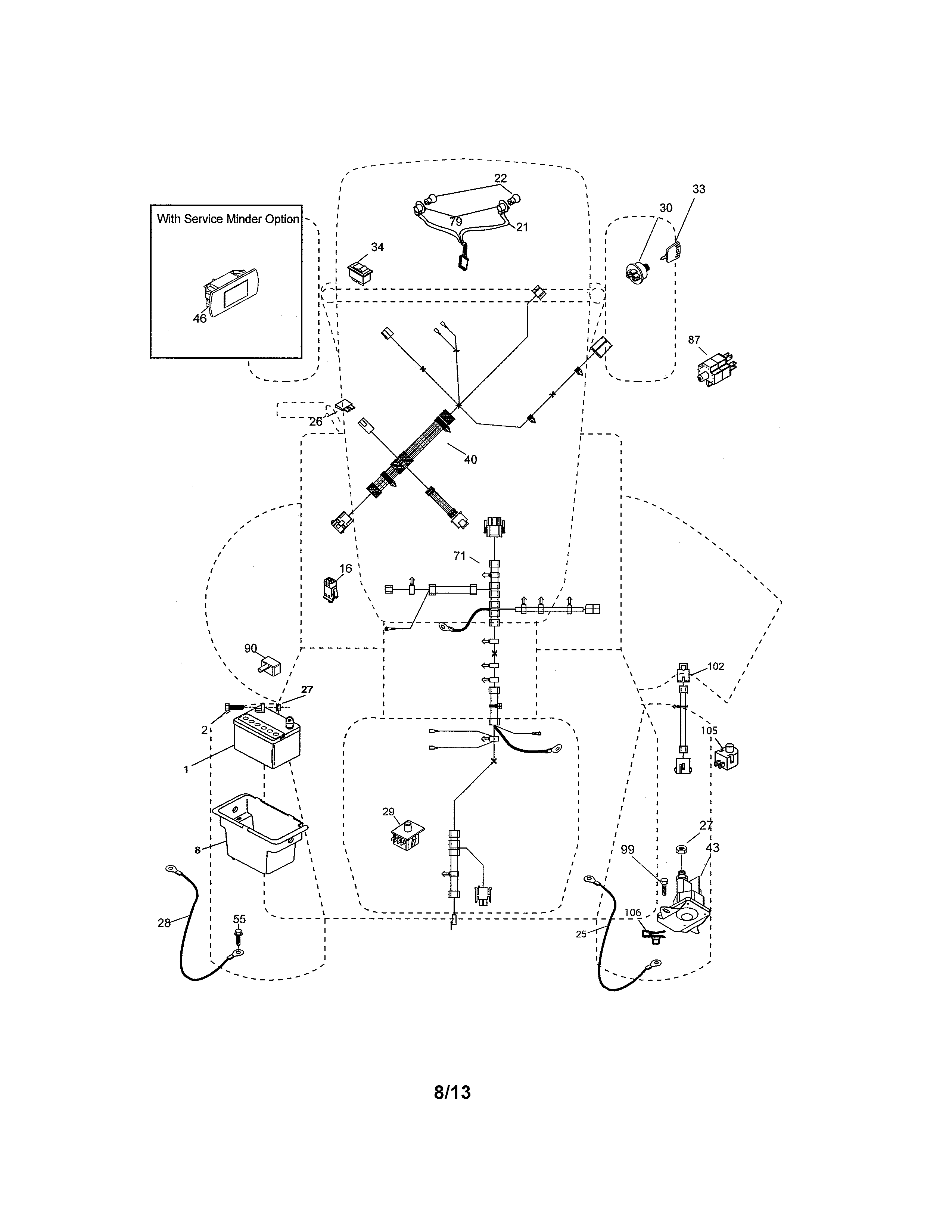 Craftsman 917288533 electrical diagram