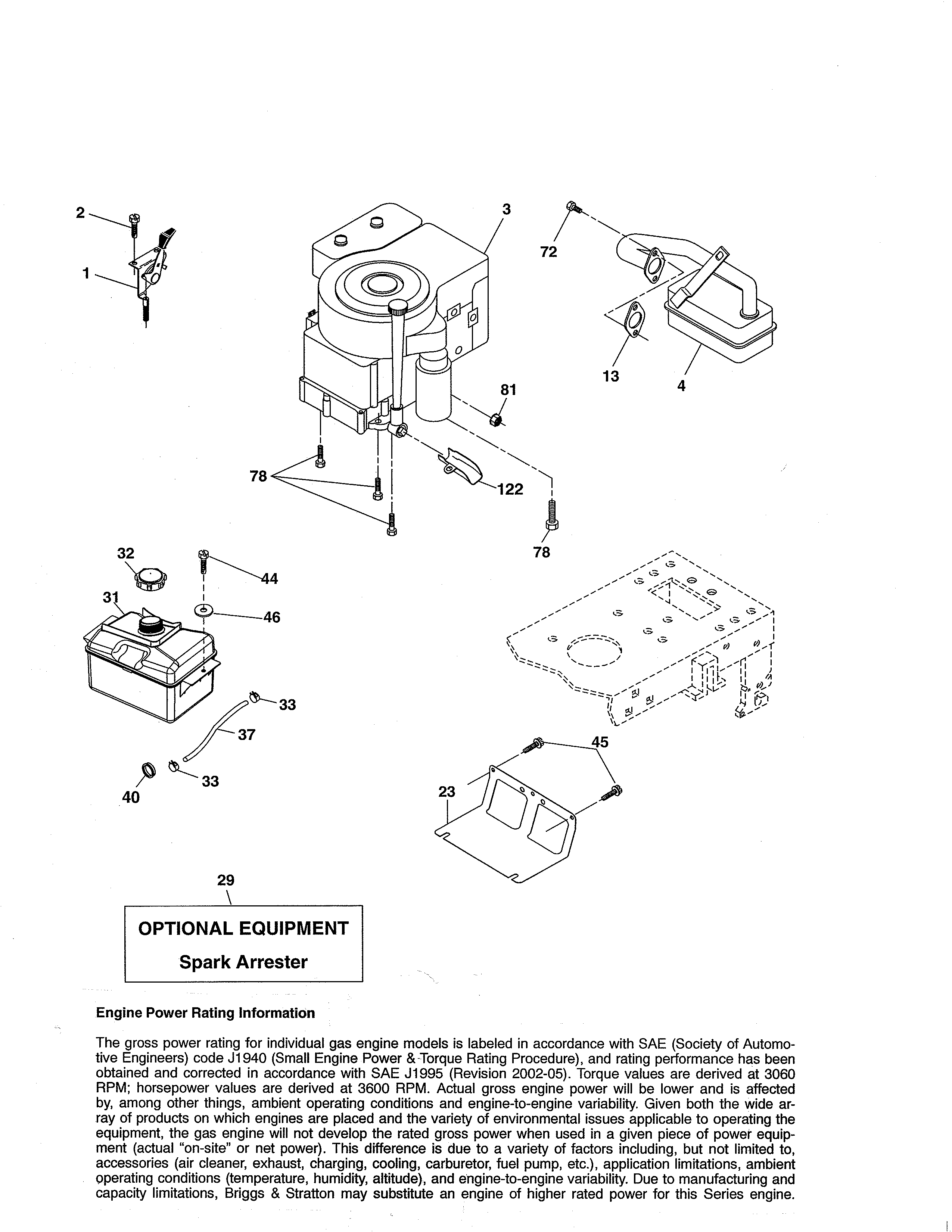 Craftsman 917254702 engine diagram