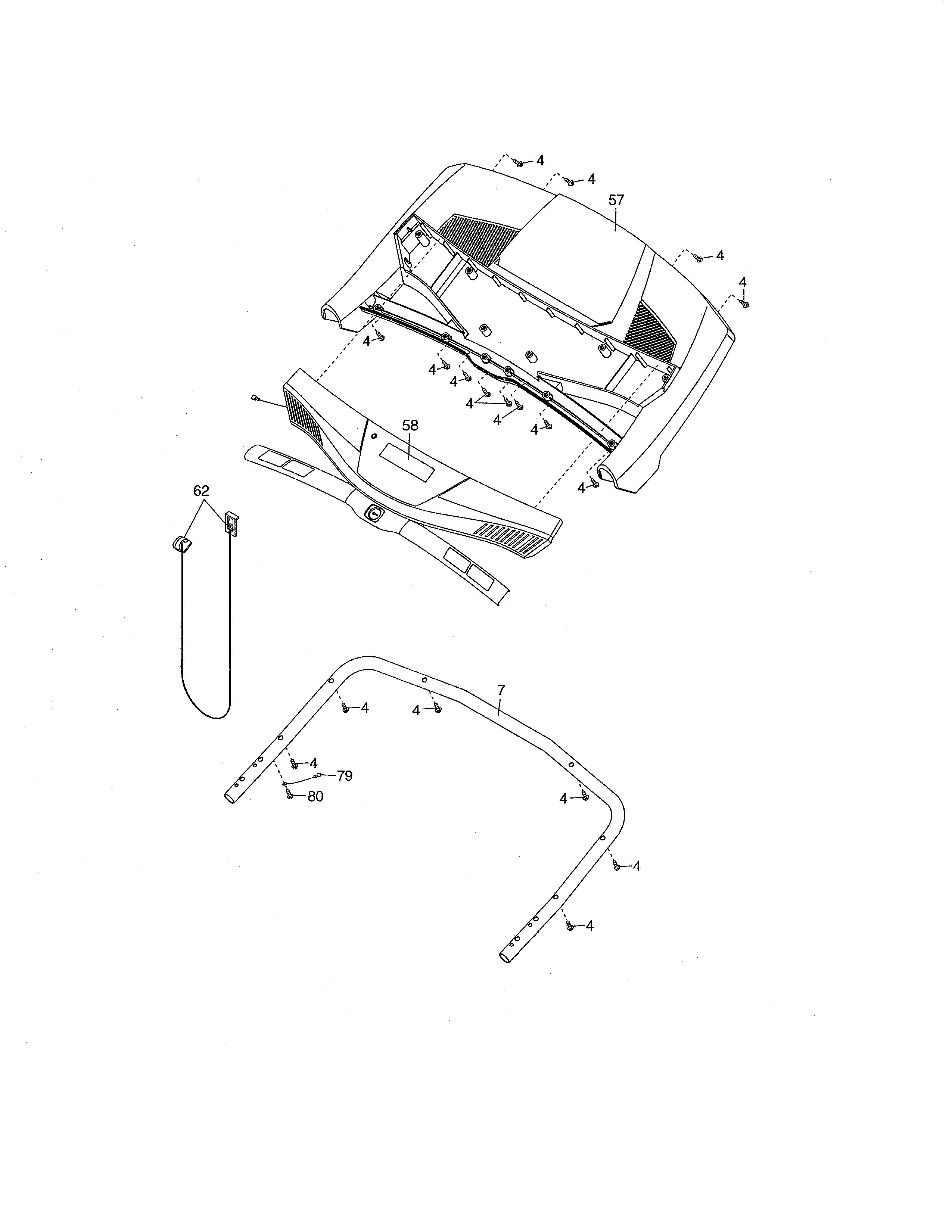 Proform 831248530 console diagram