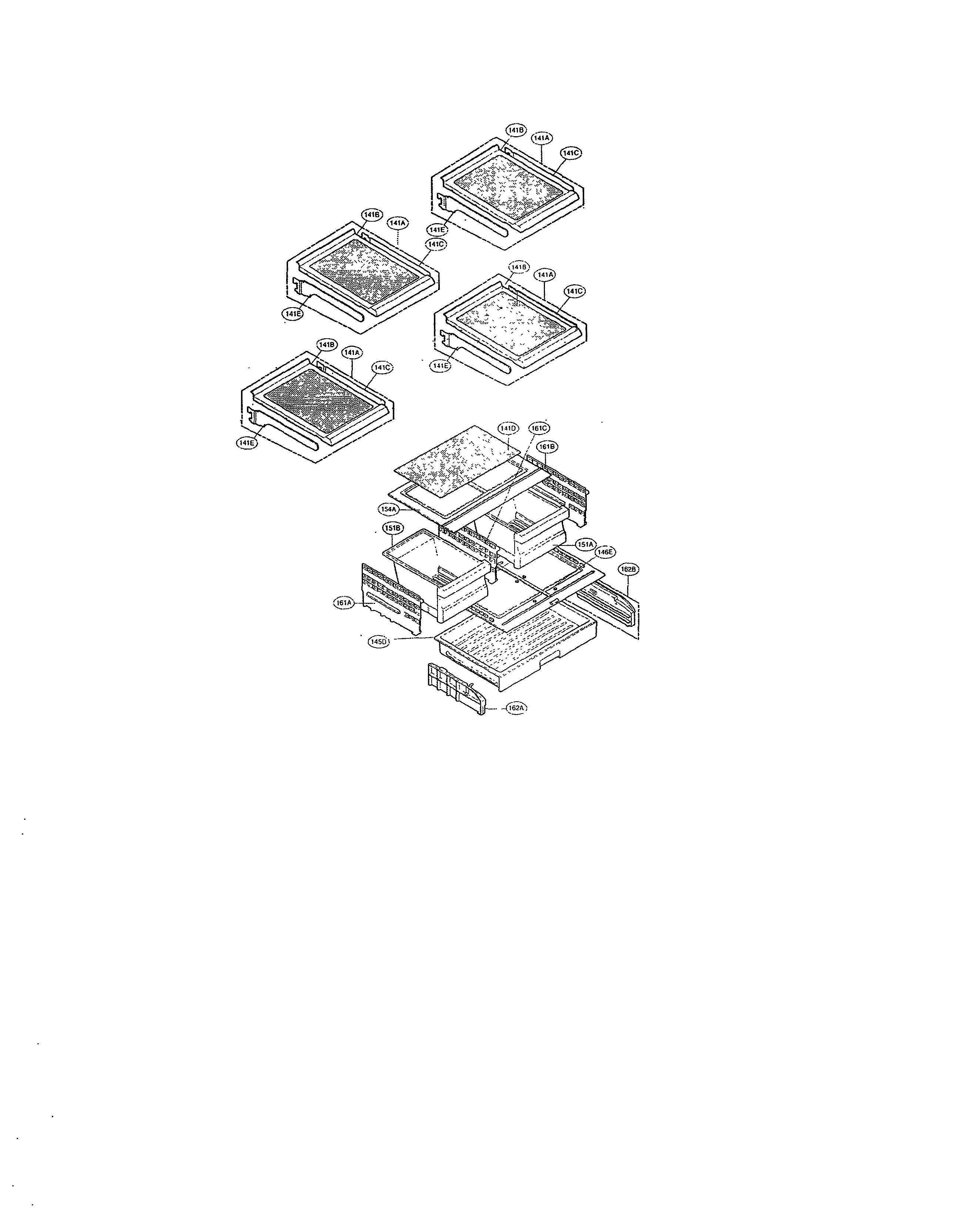 Kenmore 79570329310 refrigerator parts diagram