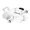 Craftsman 917370602 drive control/gear case/wheels diagram