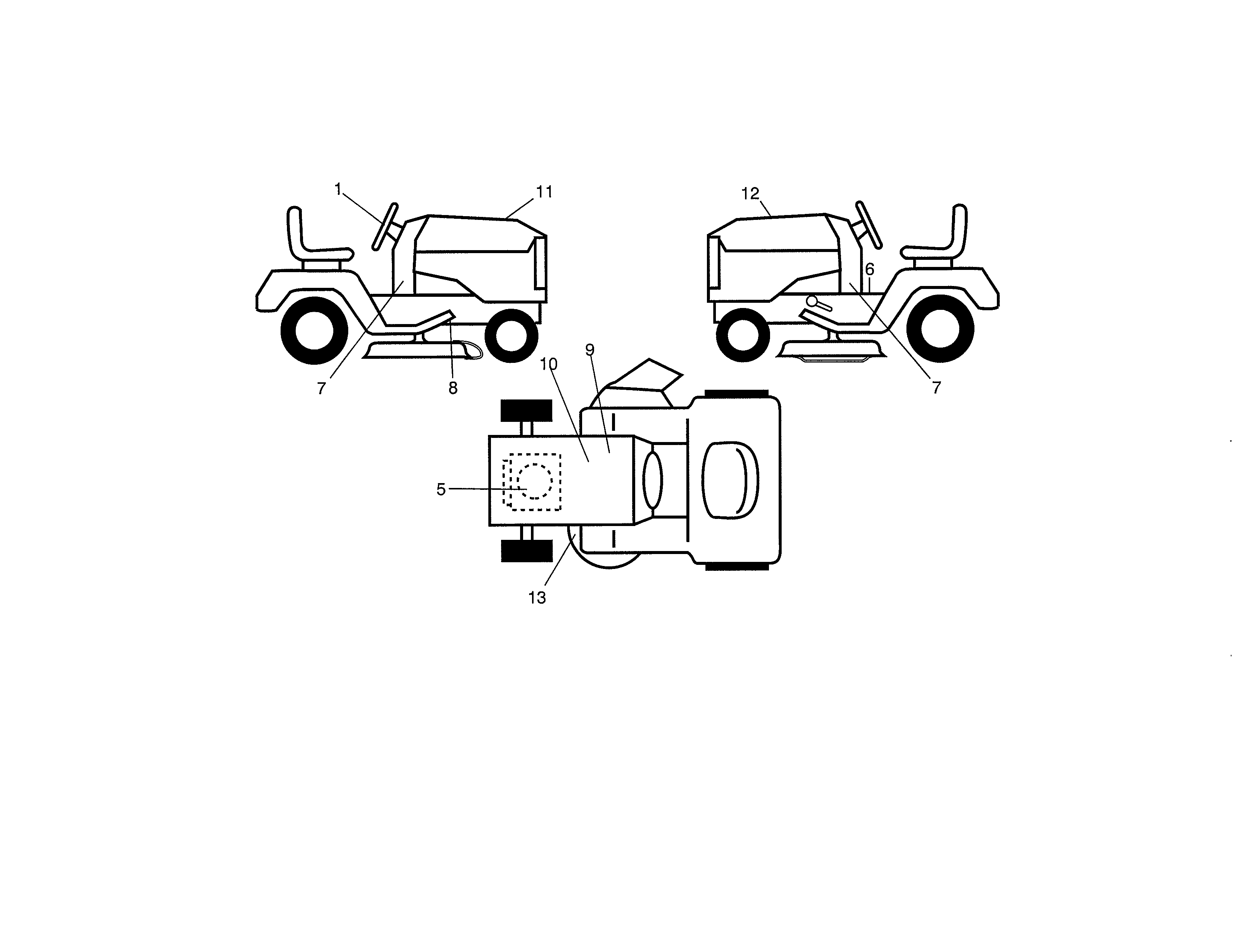 Craftsman 917289280 decals diagram