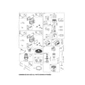 Craftsman 917203911 carburetor/motor-starter diagram