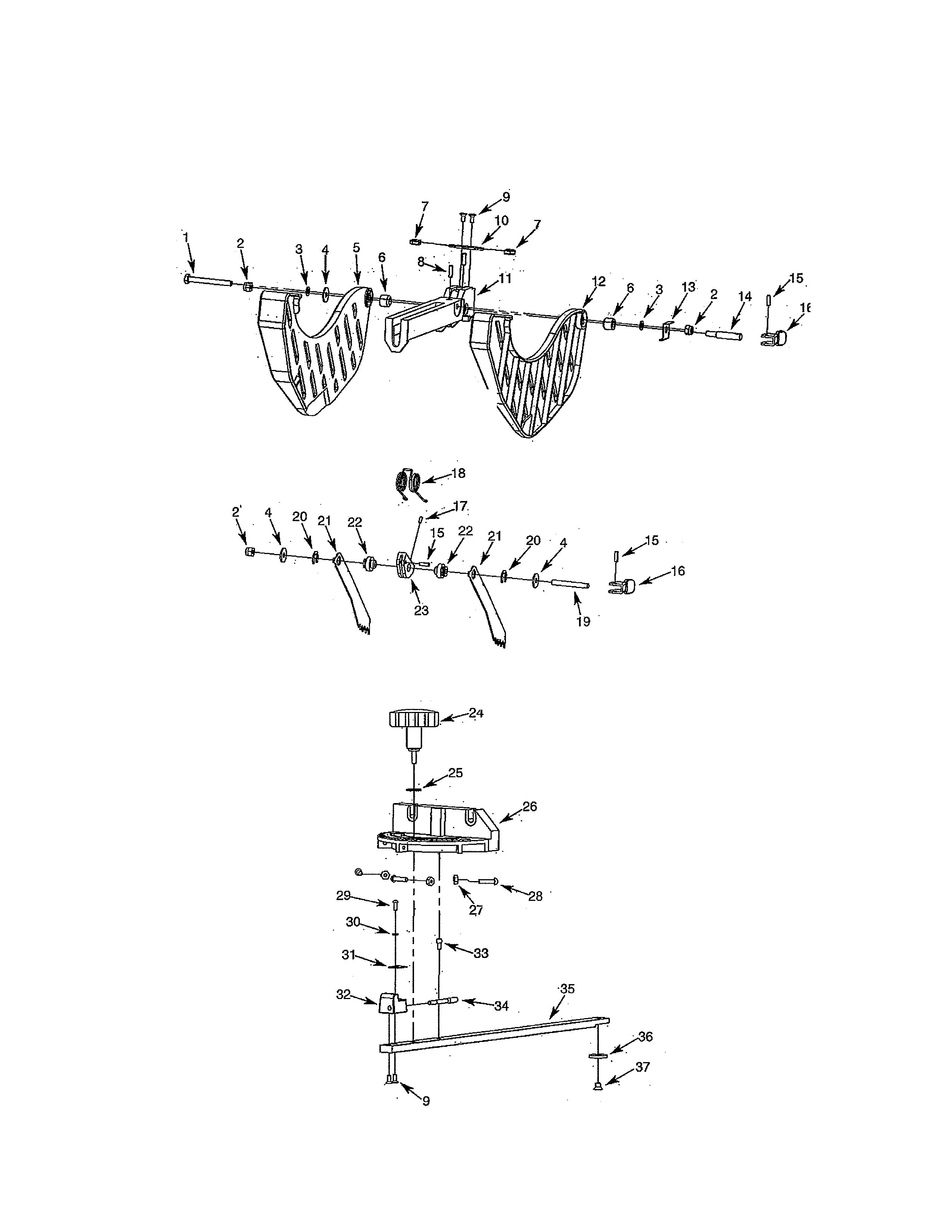 Craftsman 351218331 blade guard diagram