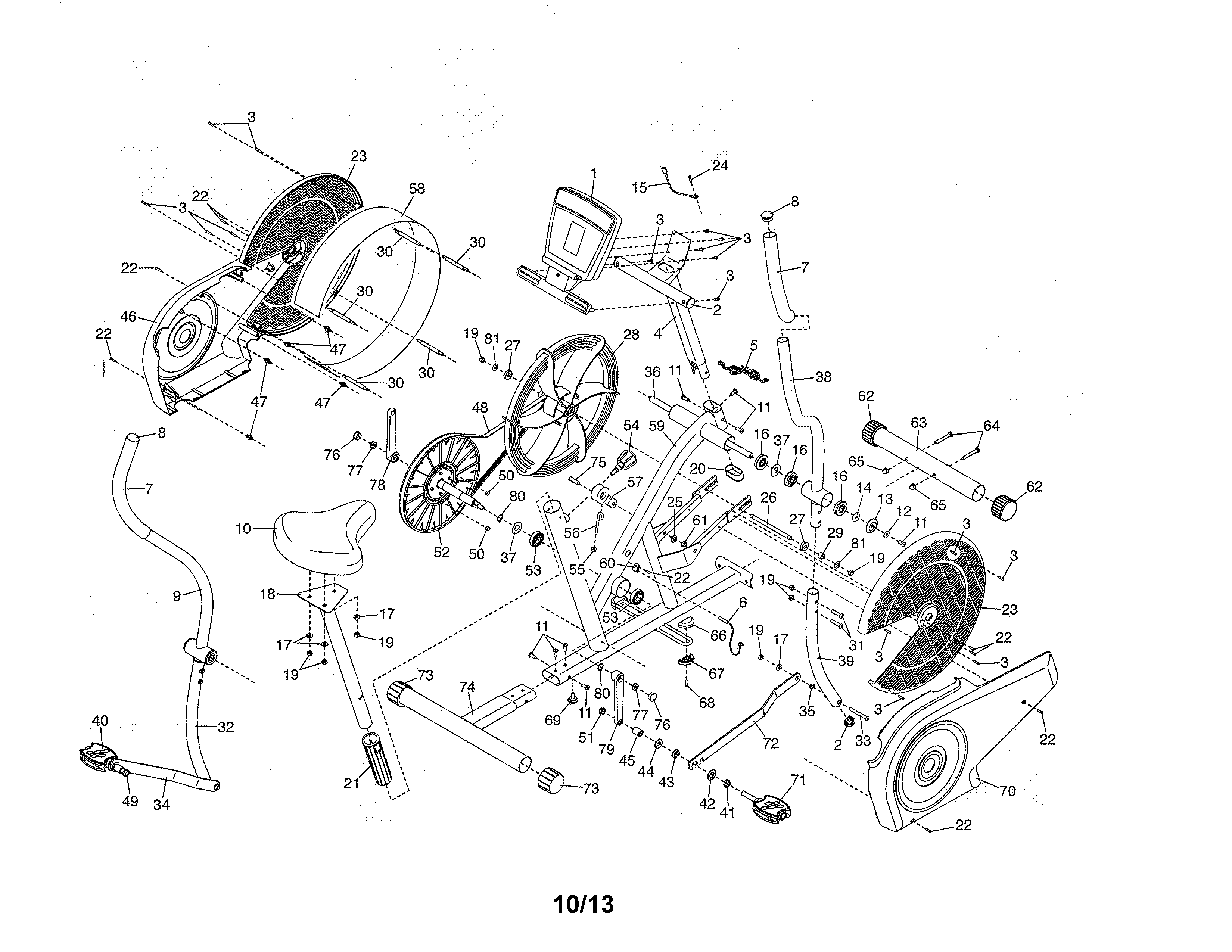 Proform 831219220 cycle diagram