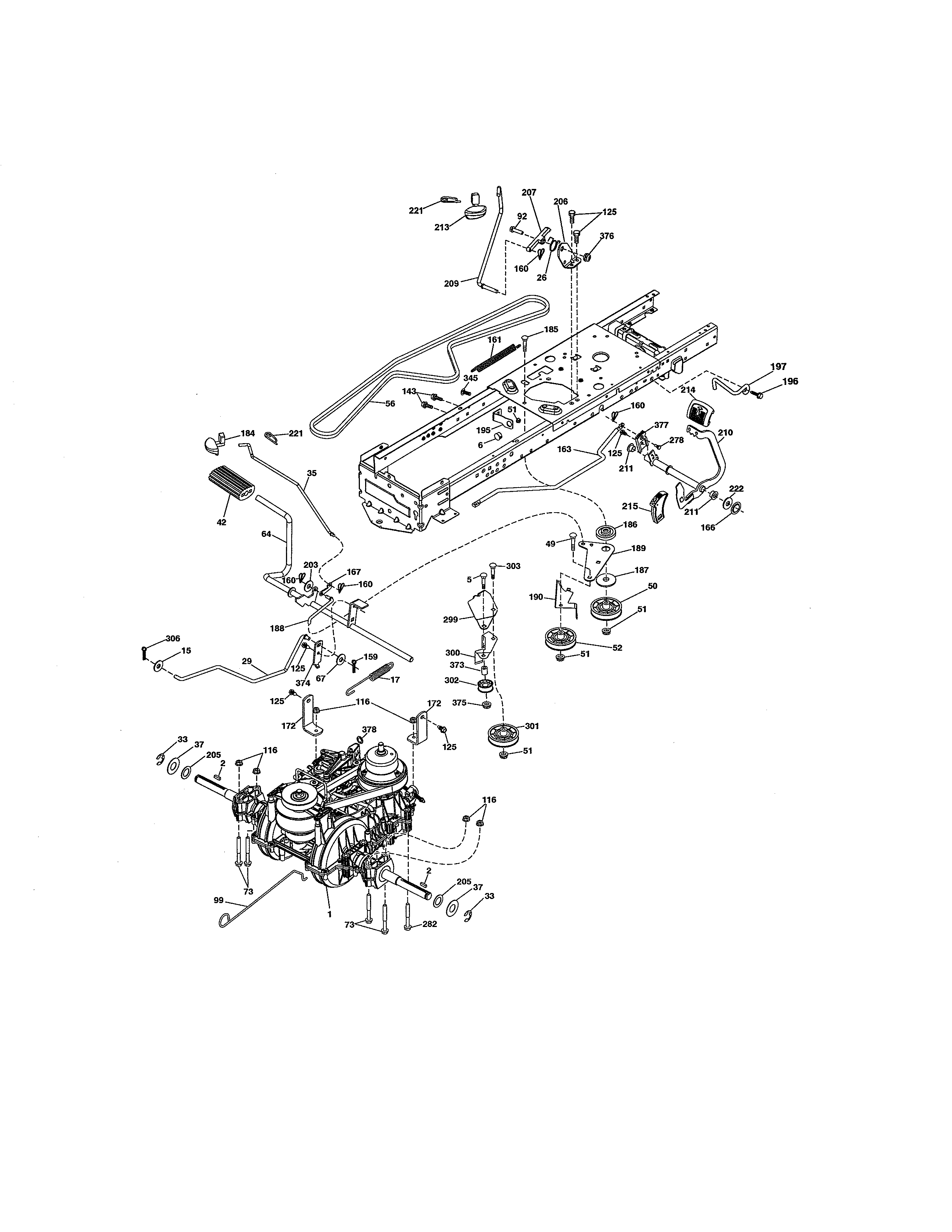 Craftsman 917203930 ground drive diagram