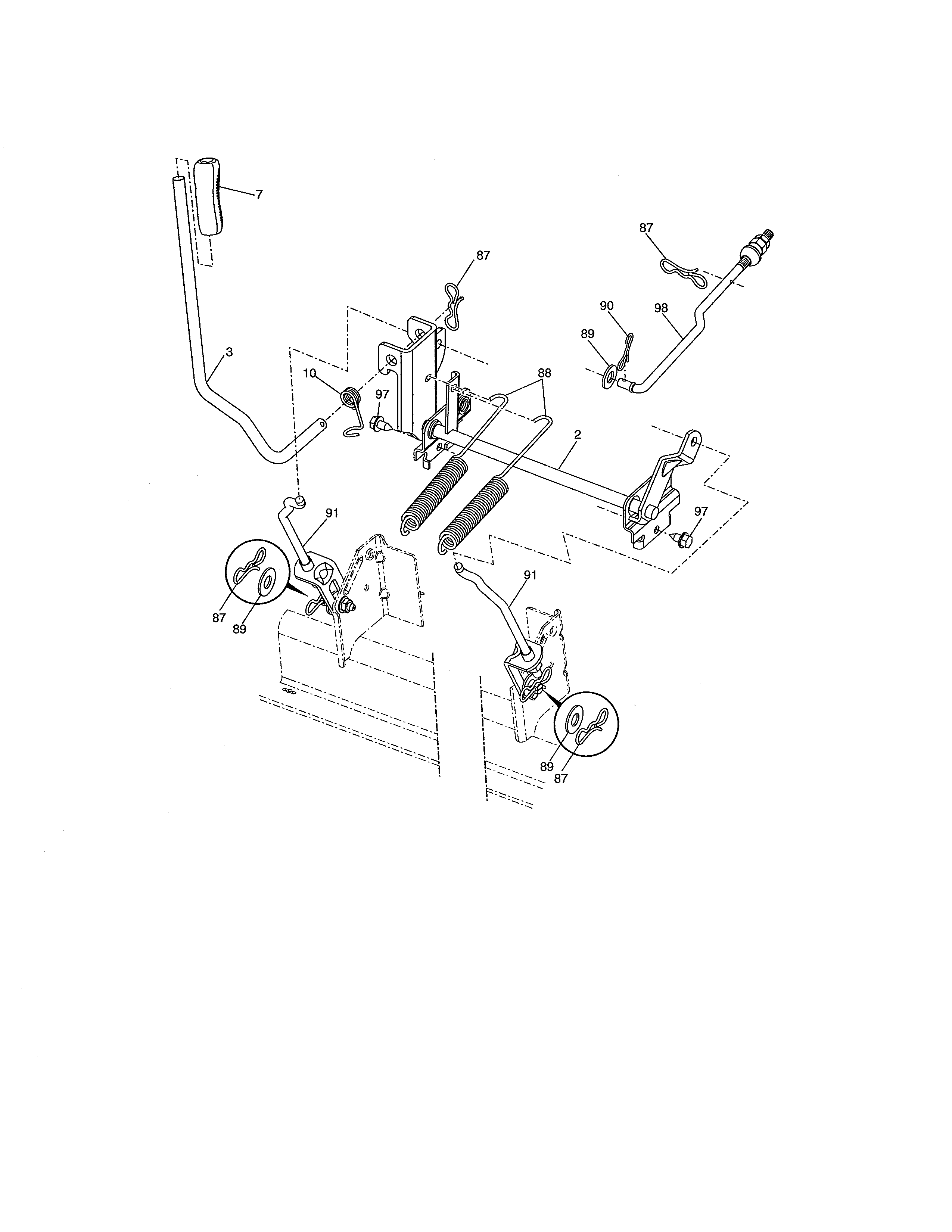 Craftsman 917203930 lift diagram