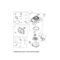 Craftsman 917370880 flywheel/muffler diagram
