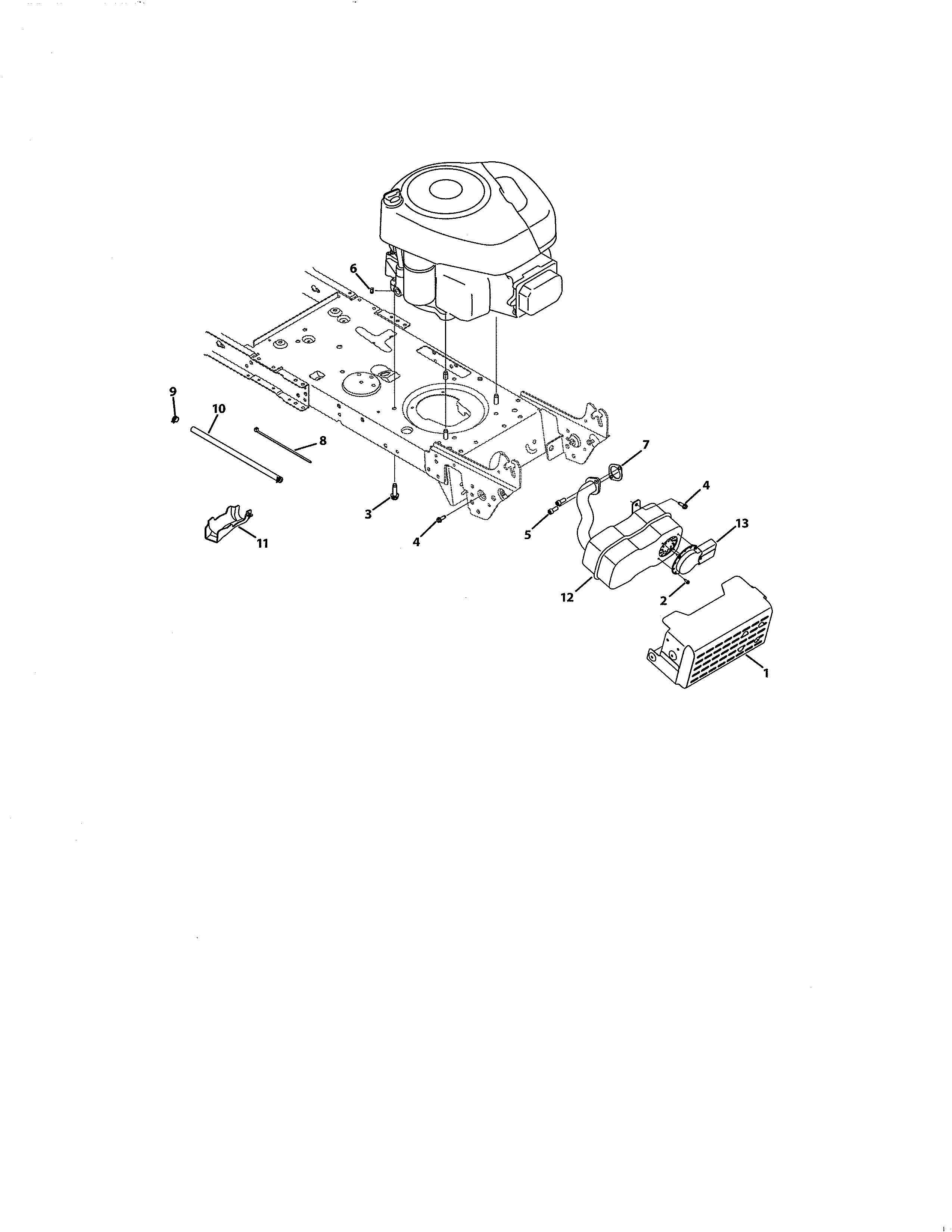 Craftsman 24725111 b&s model 28 diagram