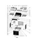 Kenmore 14816154211 gas grill diagram