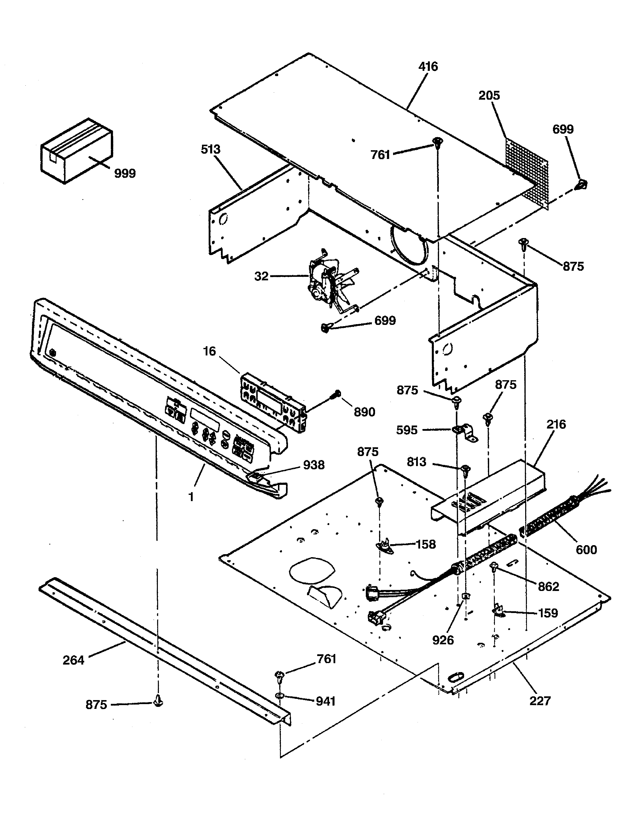 GE JTP15BA1BB control panel diagram