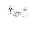 MTD 5X65RU flywheel & shroud diagram