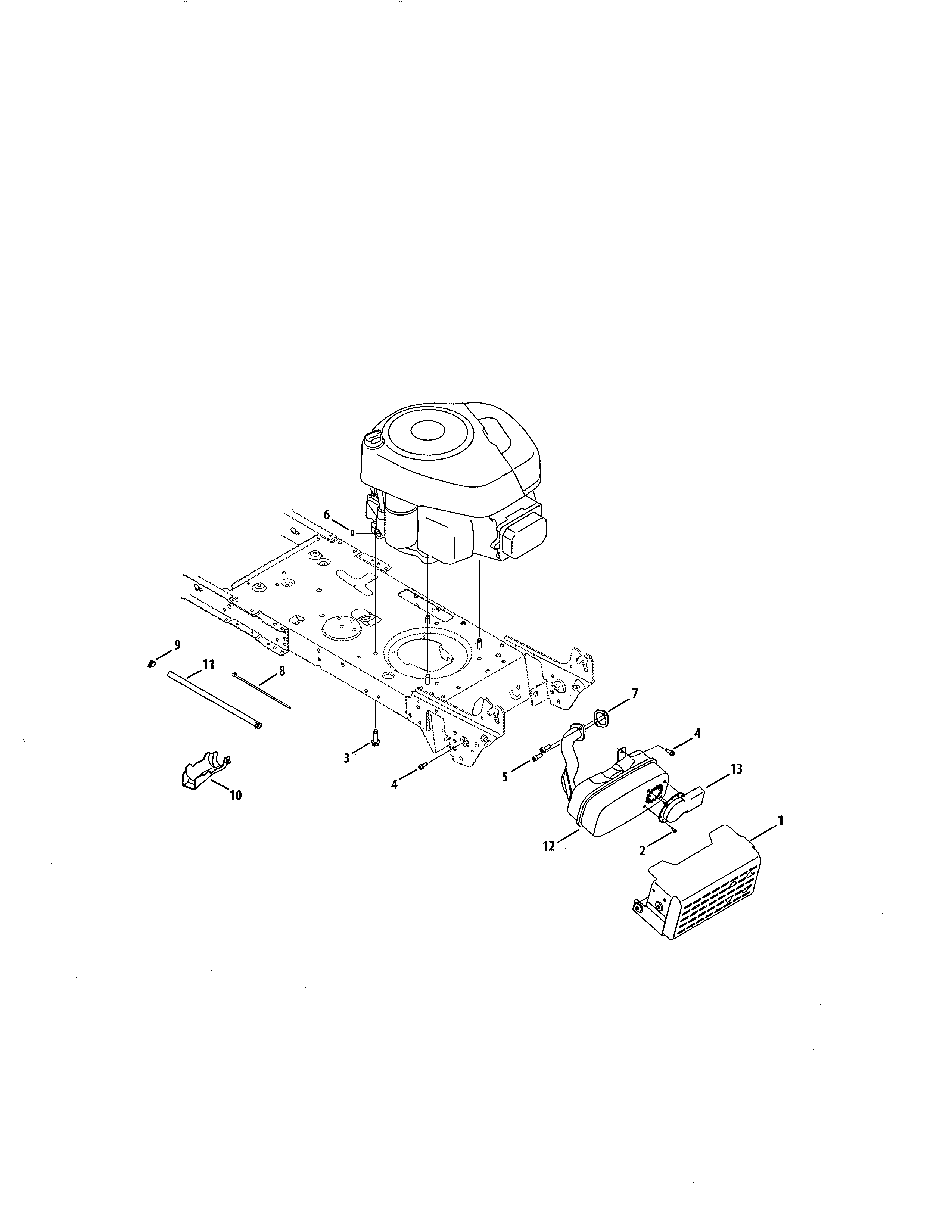 Craftsman 247203741 33r877-0007-g1 engine diagram