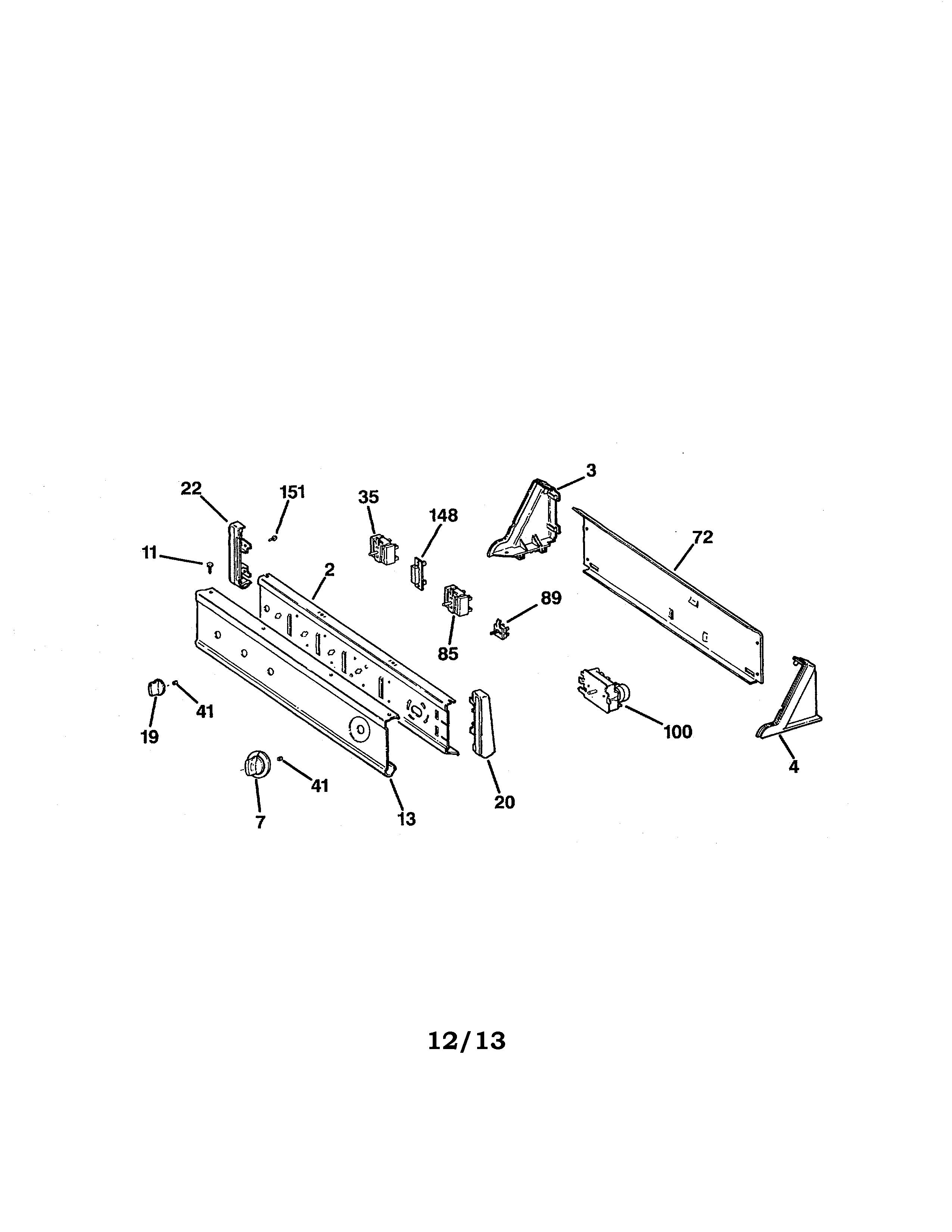Hotpoint NVLR333ET0WB control diagram
