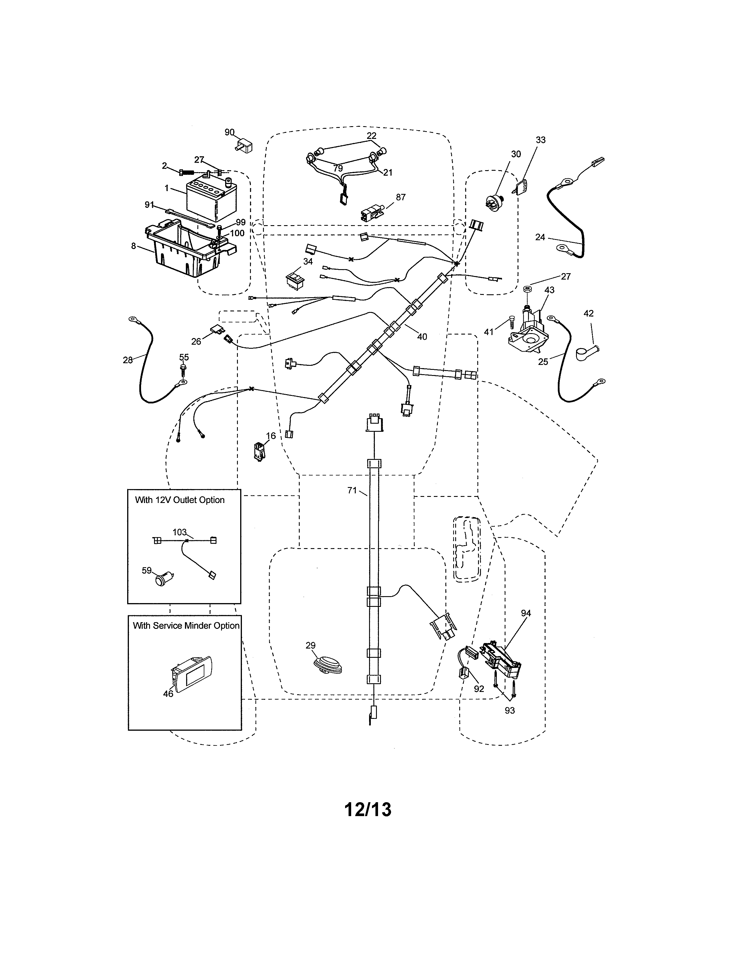 Craftsman 917203840 electrical diagram