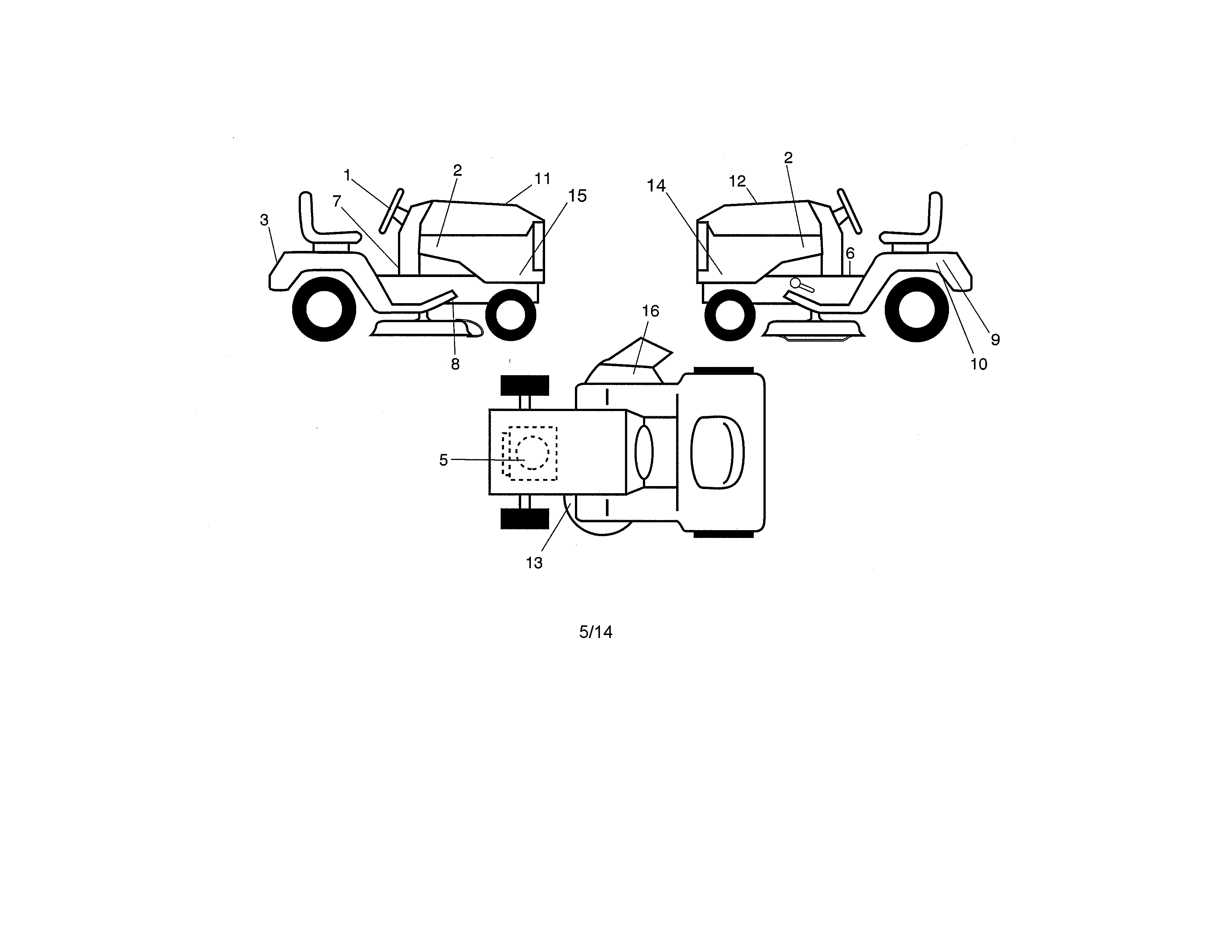 Craftsman 917203840 decals diagram
