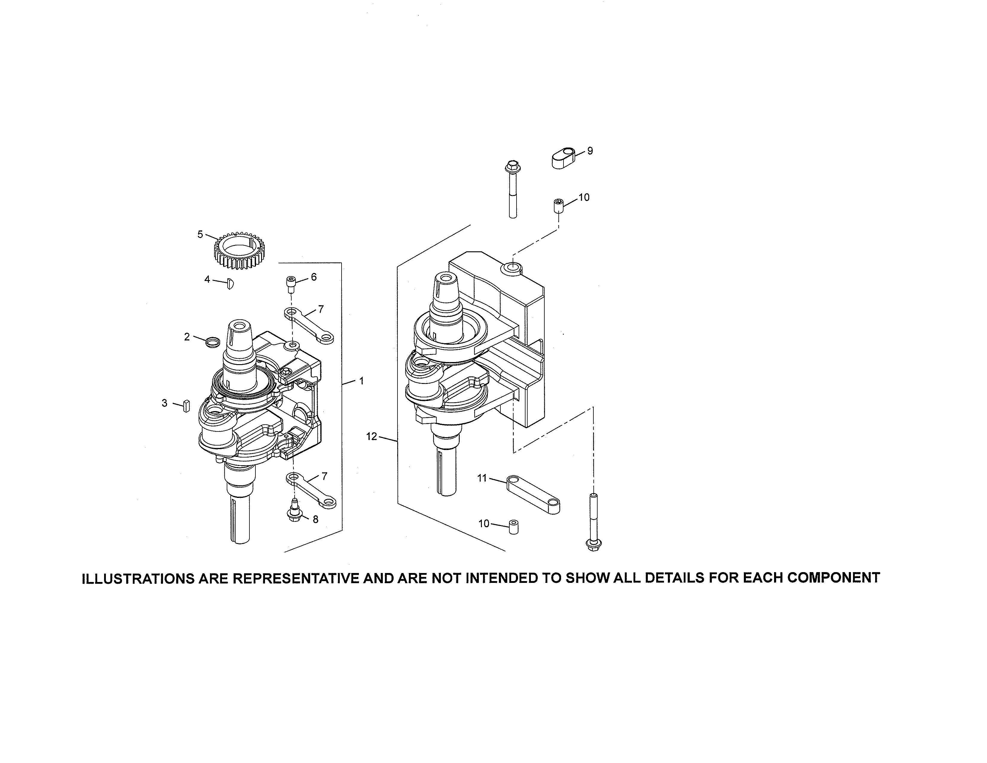 Craftsman 917203780 crankshaft diagram