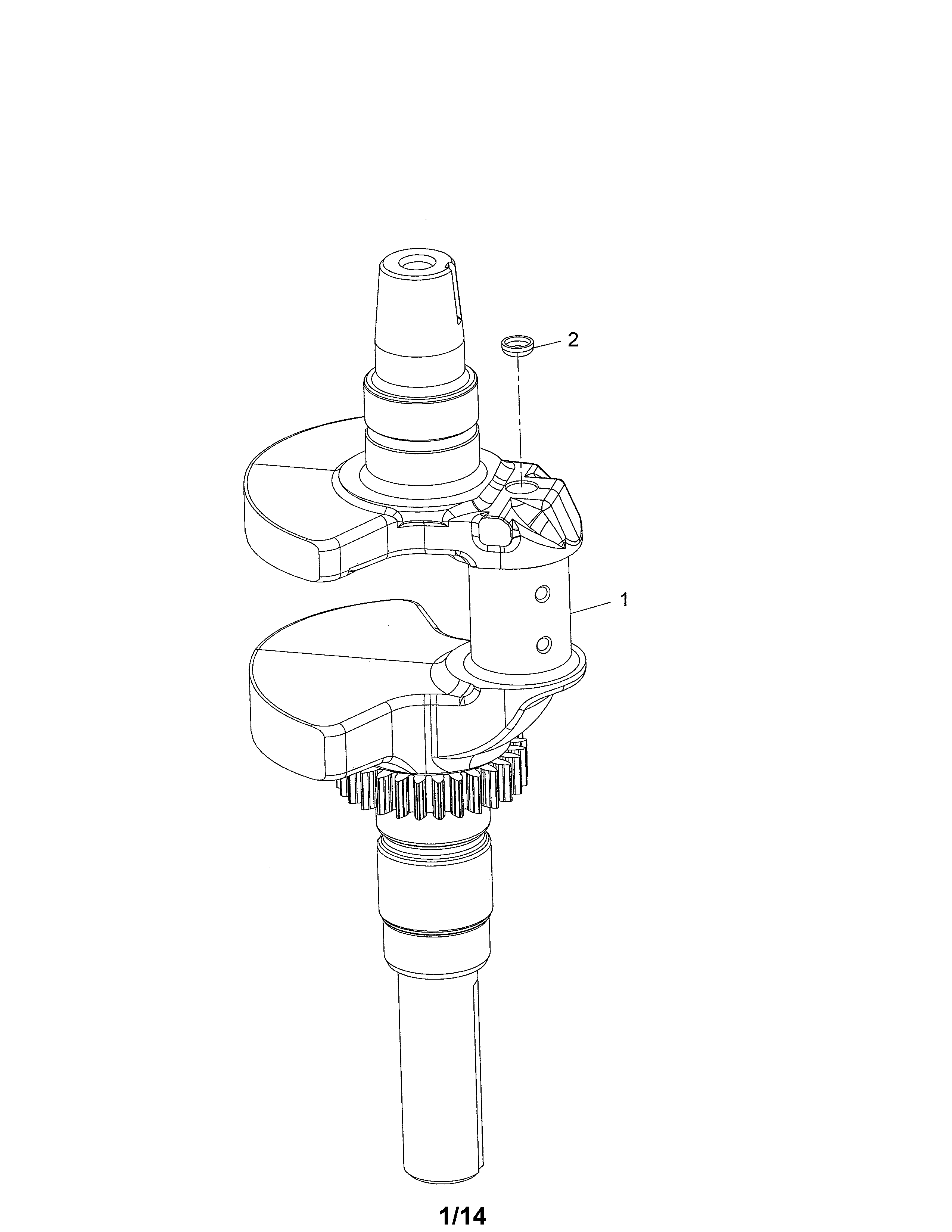 Craftsman 917986441 crankshaft diagram