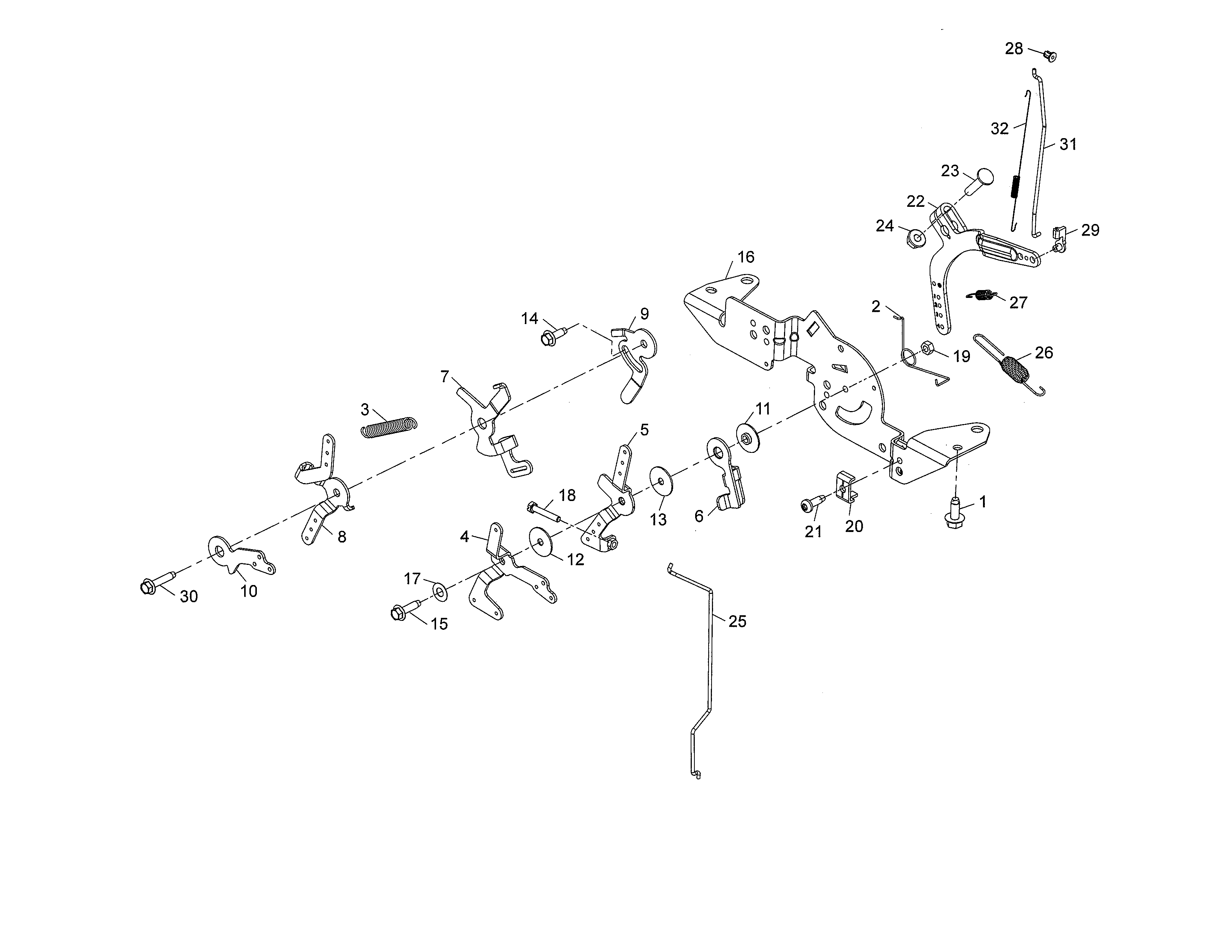Craftsman 917986441 engine control diagram