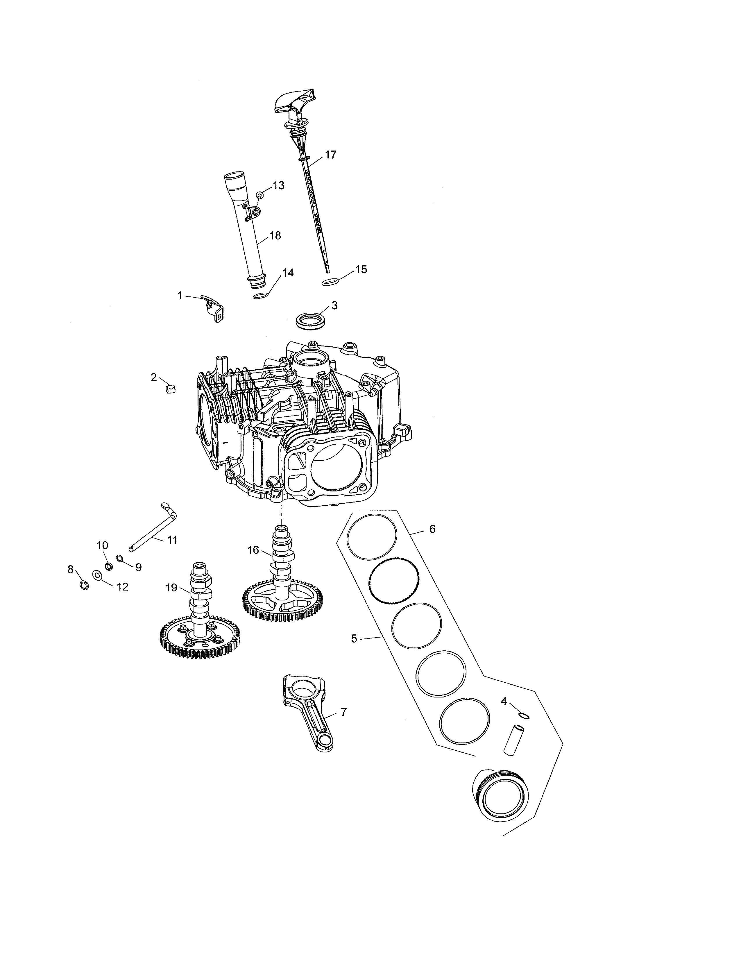 Craftsman 917986451 crankcase diagram