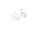 KitchenAid KEMS308SSS03 microwave door diagram