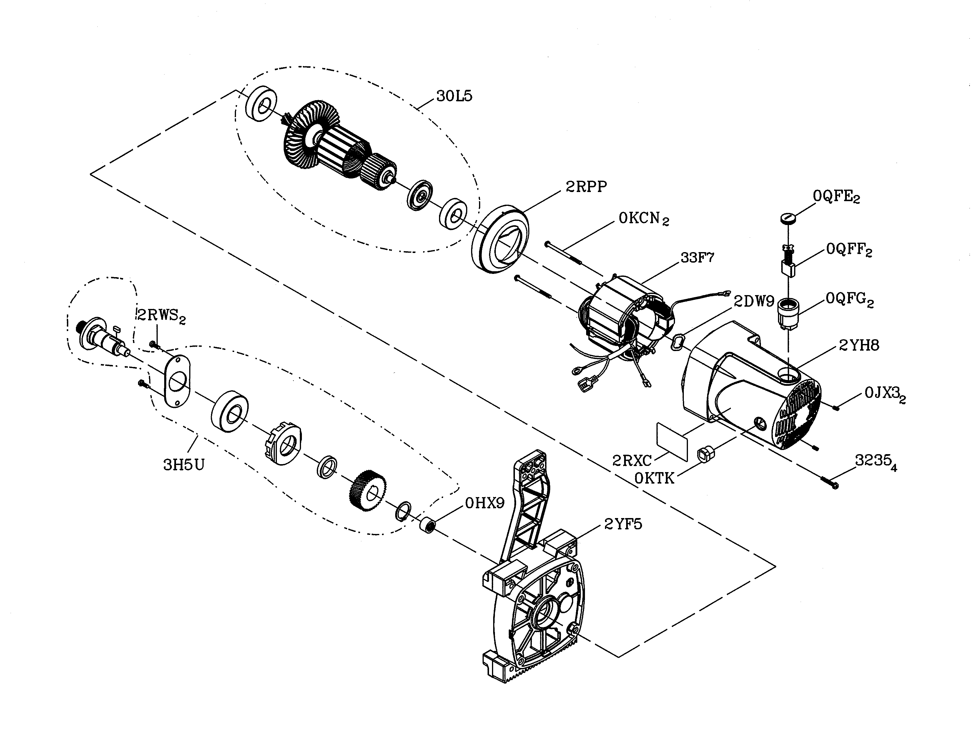 Craftsman 137415030 motor diagram