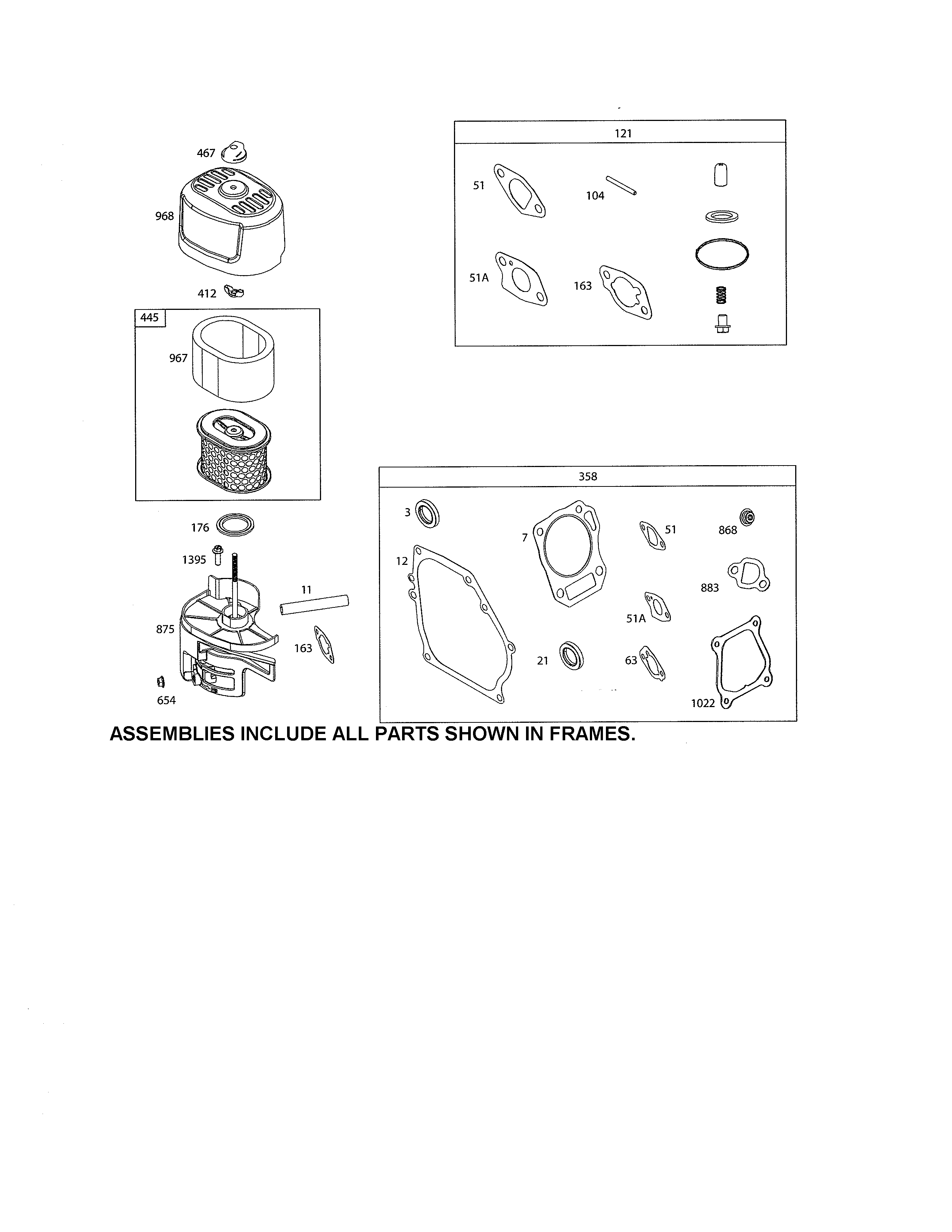 Craftsman 917992060 air cleaner base diagram