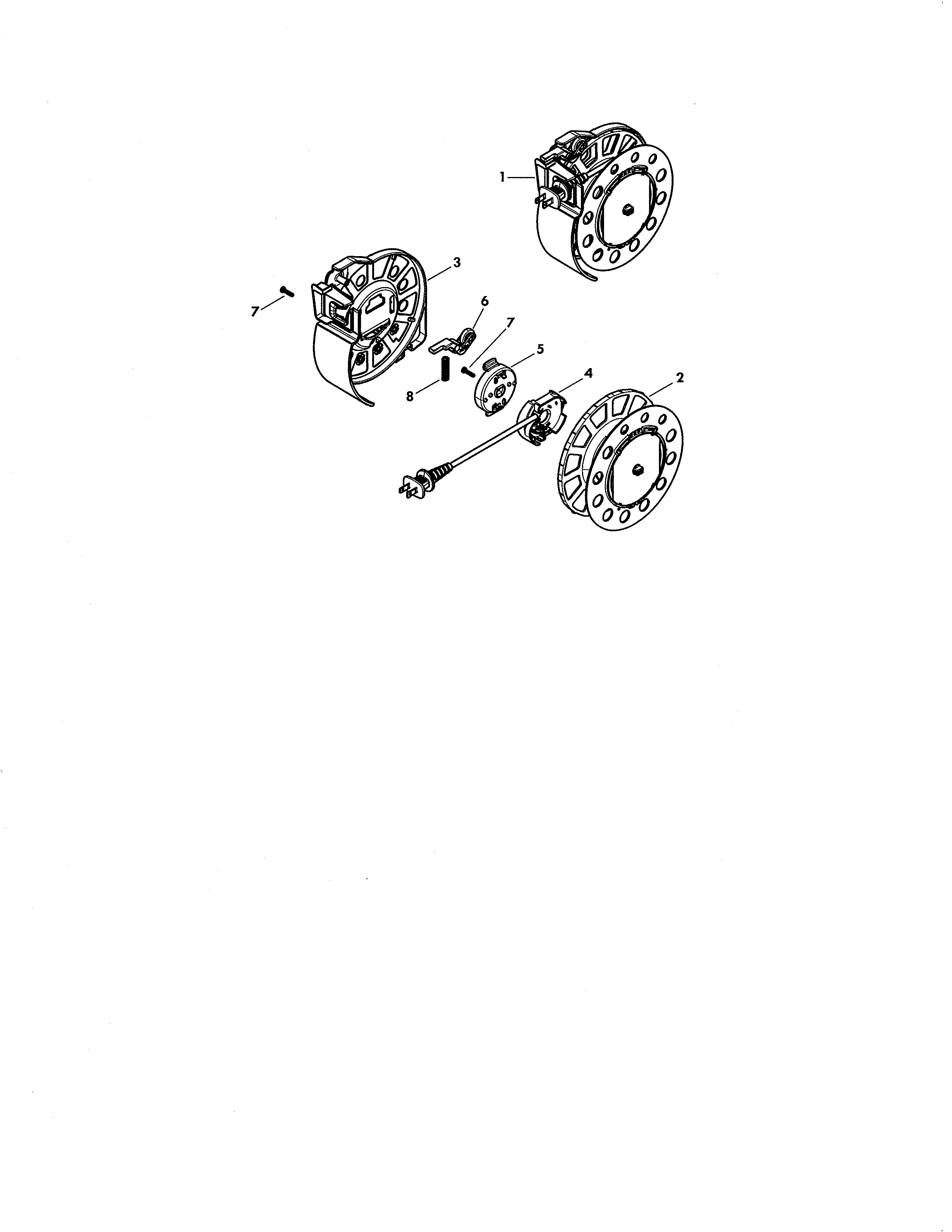 Kenmore Elite 11621814410 cord reel diagram