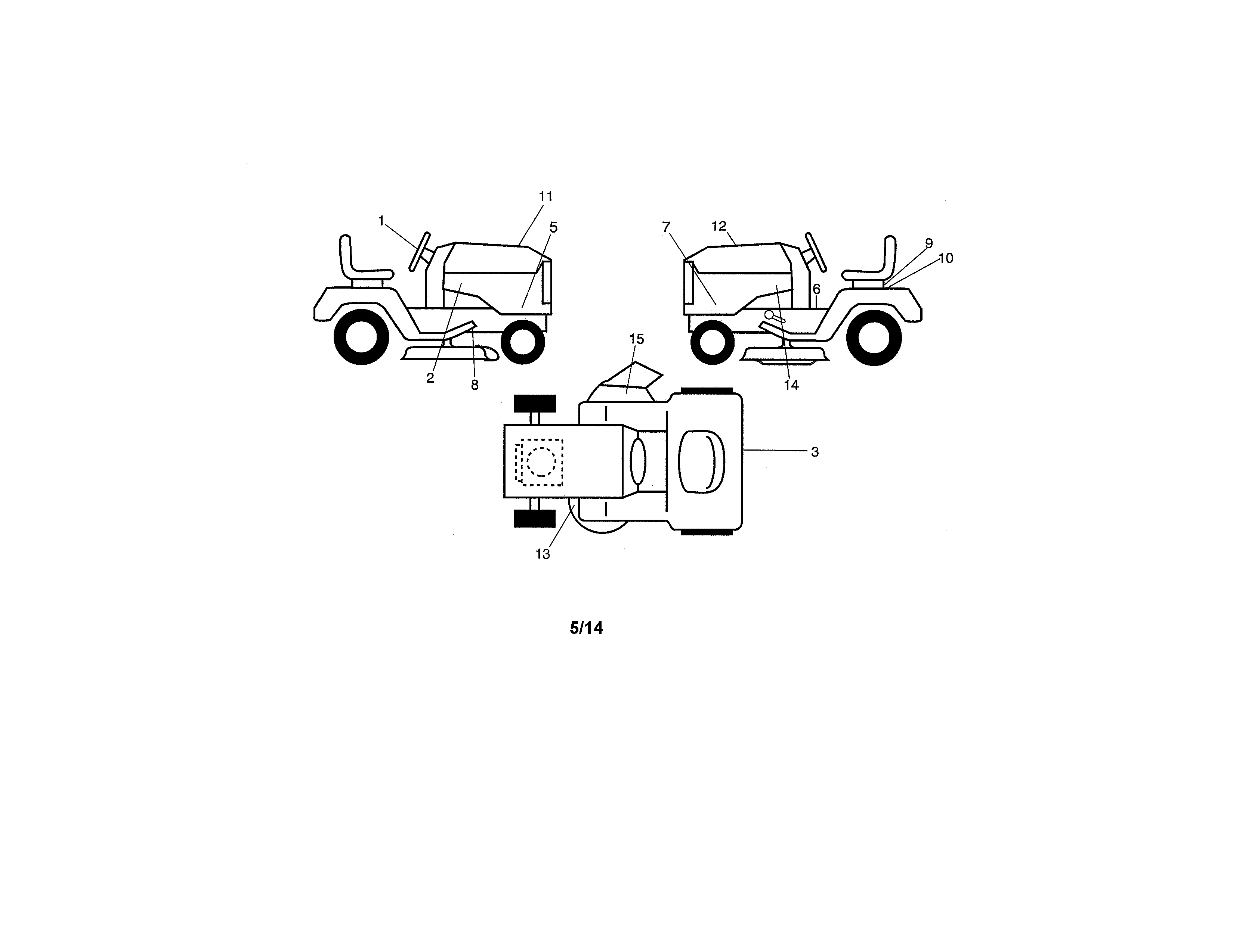 Craftsman 917203780 decals diagram