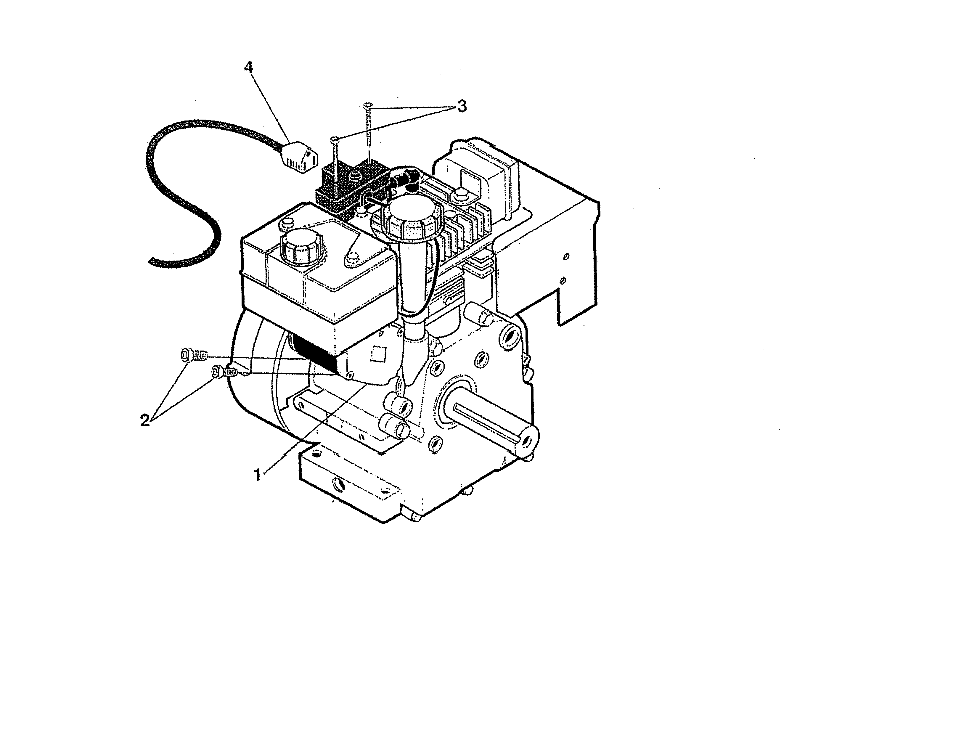 Craftsman 536885921 electric starter diagram