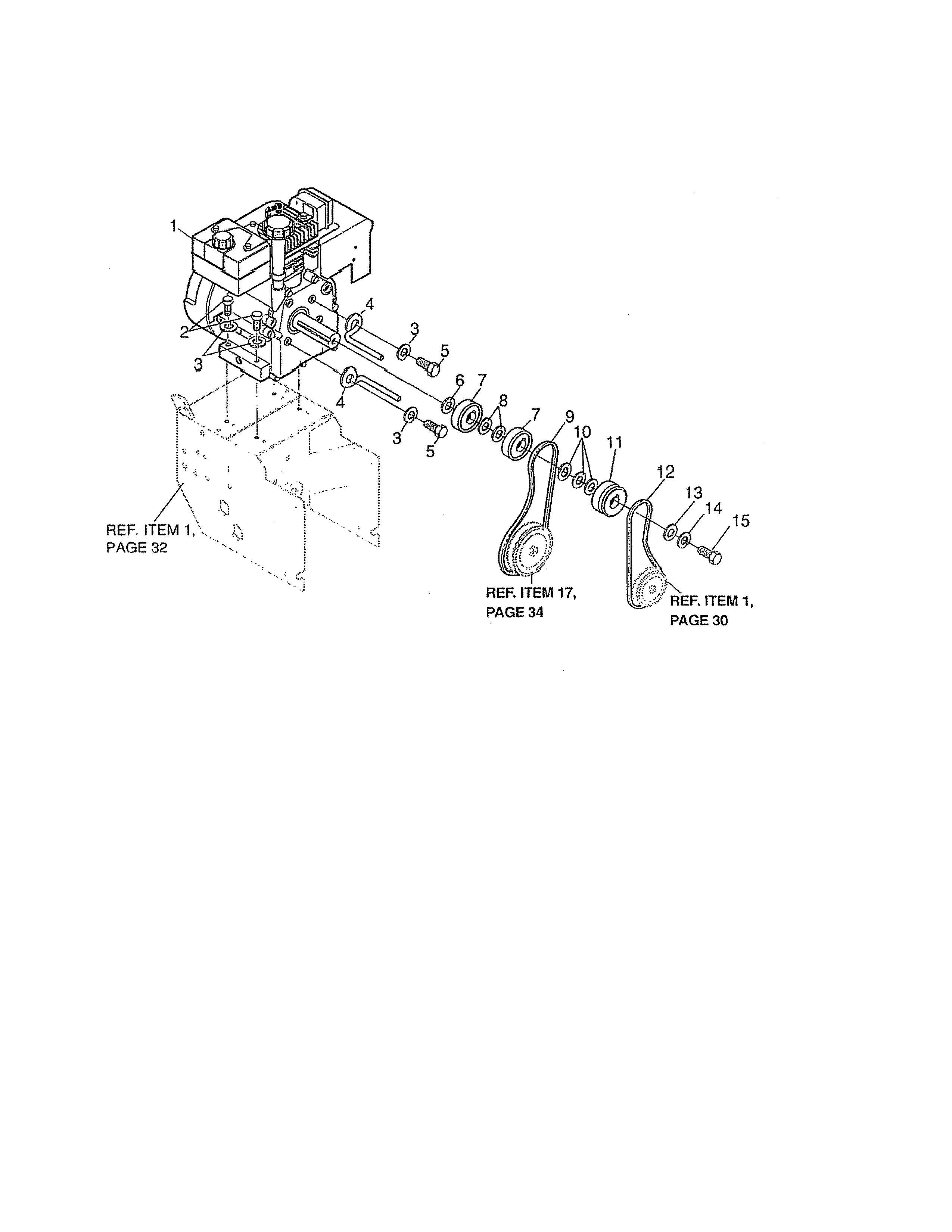 Craftsman 536885921 engine components diagram