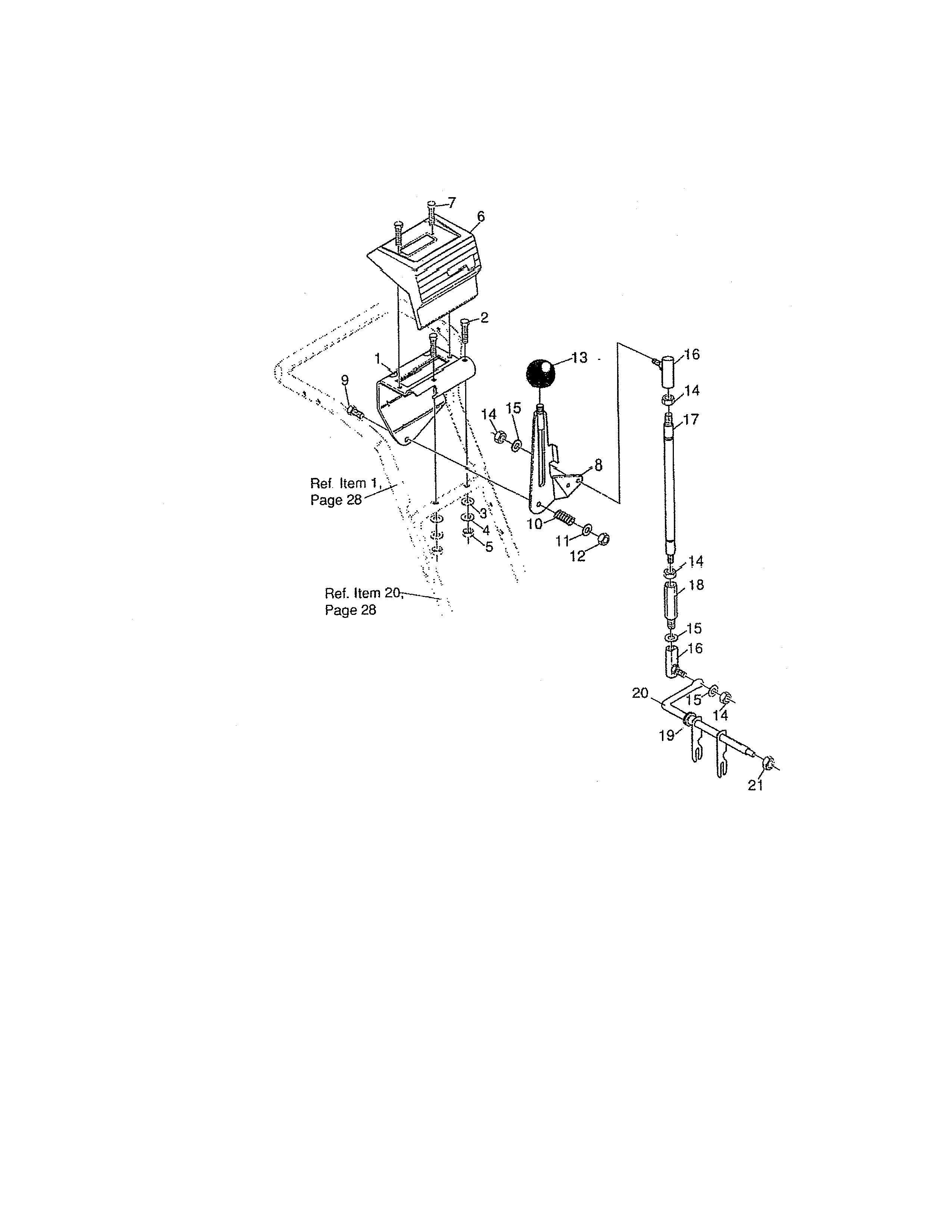 Craftsman 536885921 control panel diagram