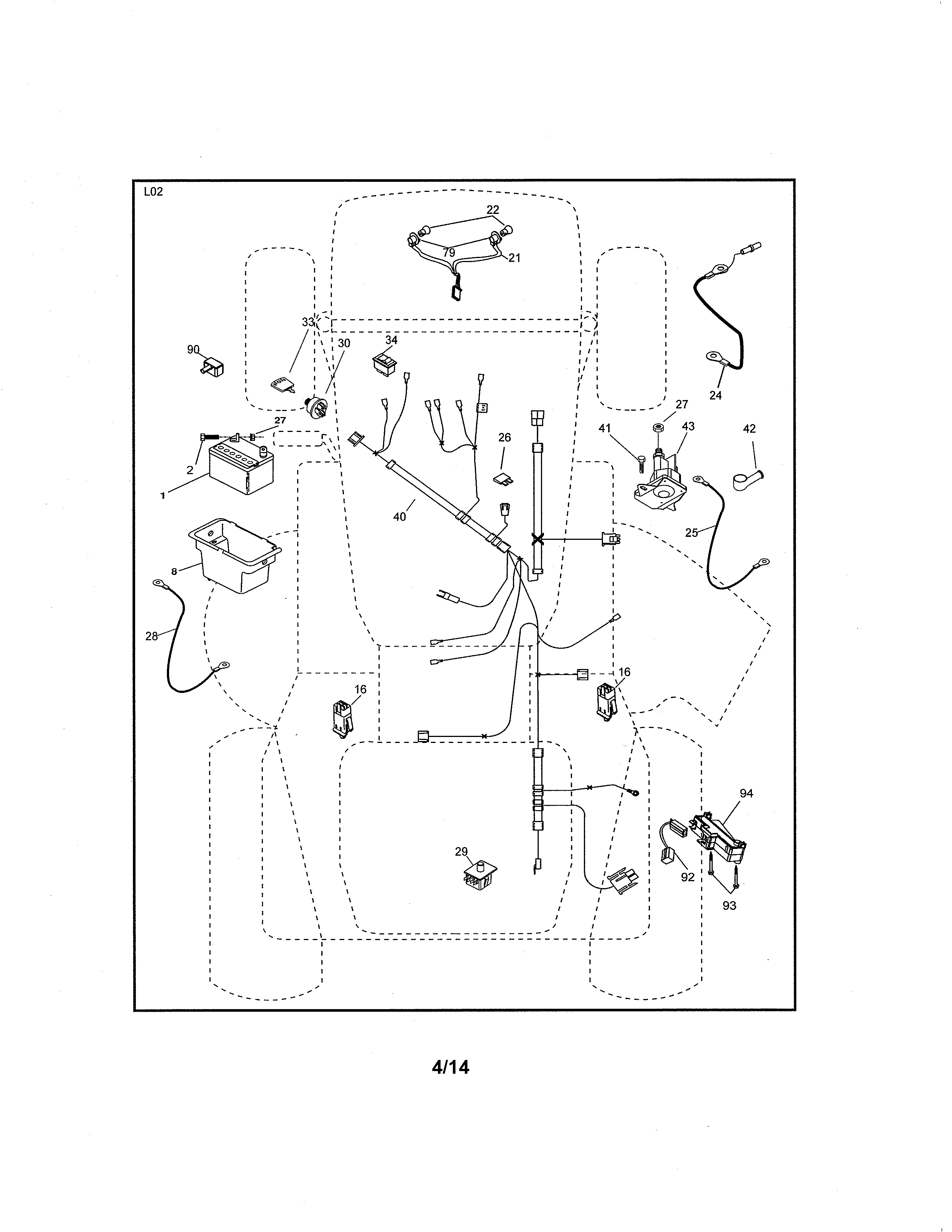 Craftsman 917992950 electrical diagram