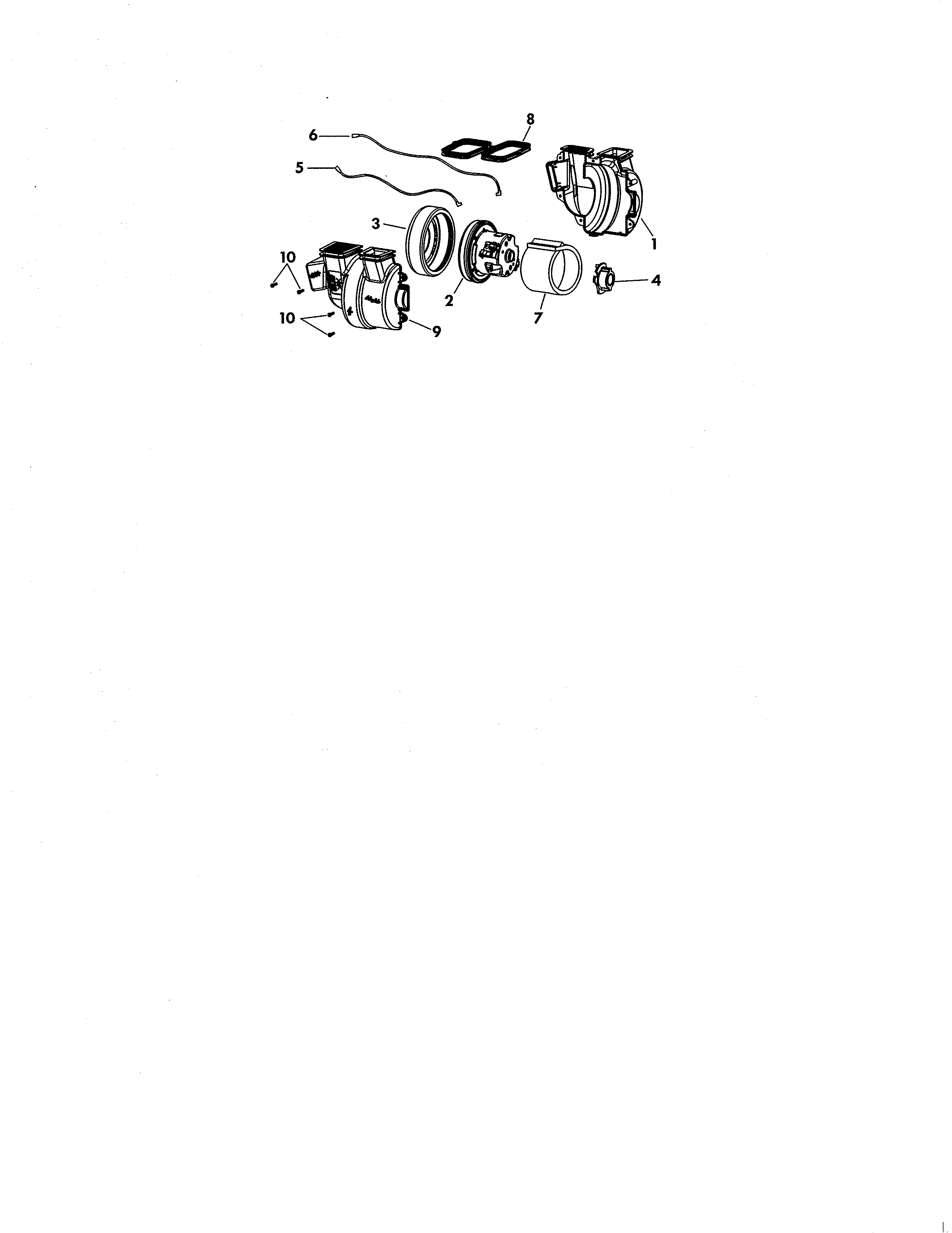 Kenmore 11631140310 motor diagram