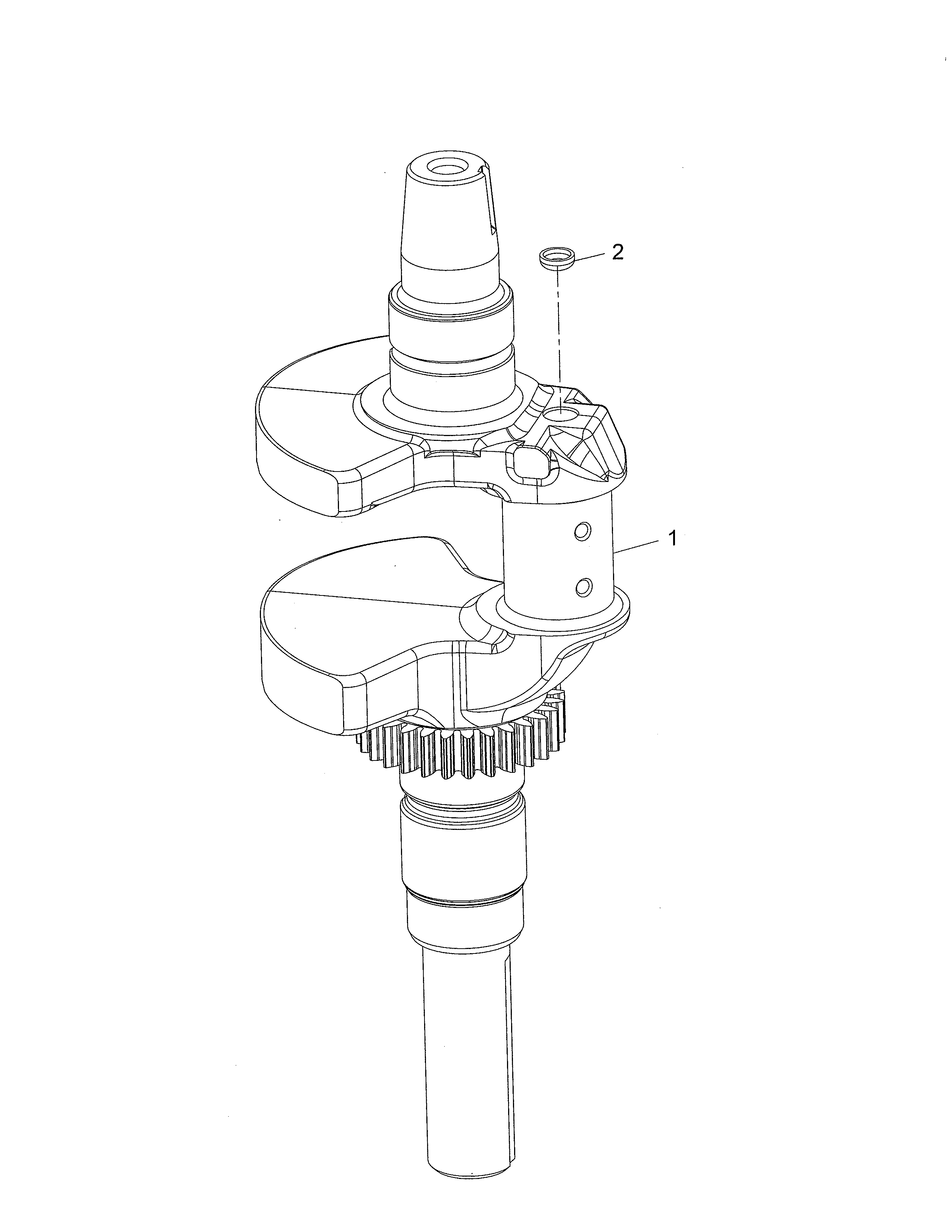 Craftsman 917253715 crankshaft diagram