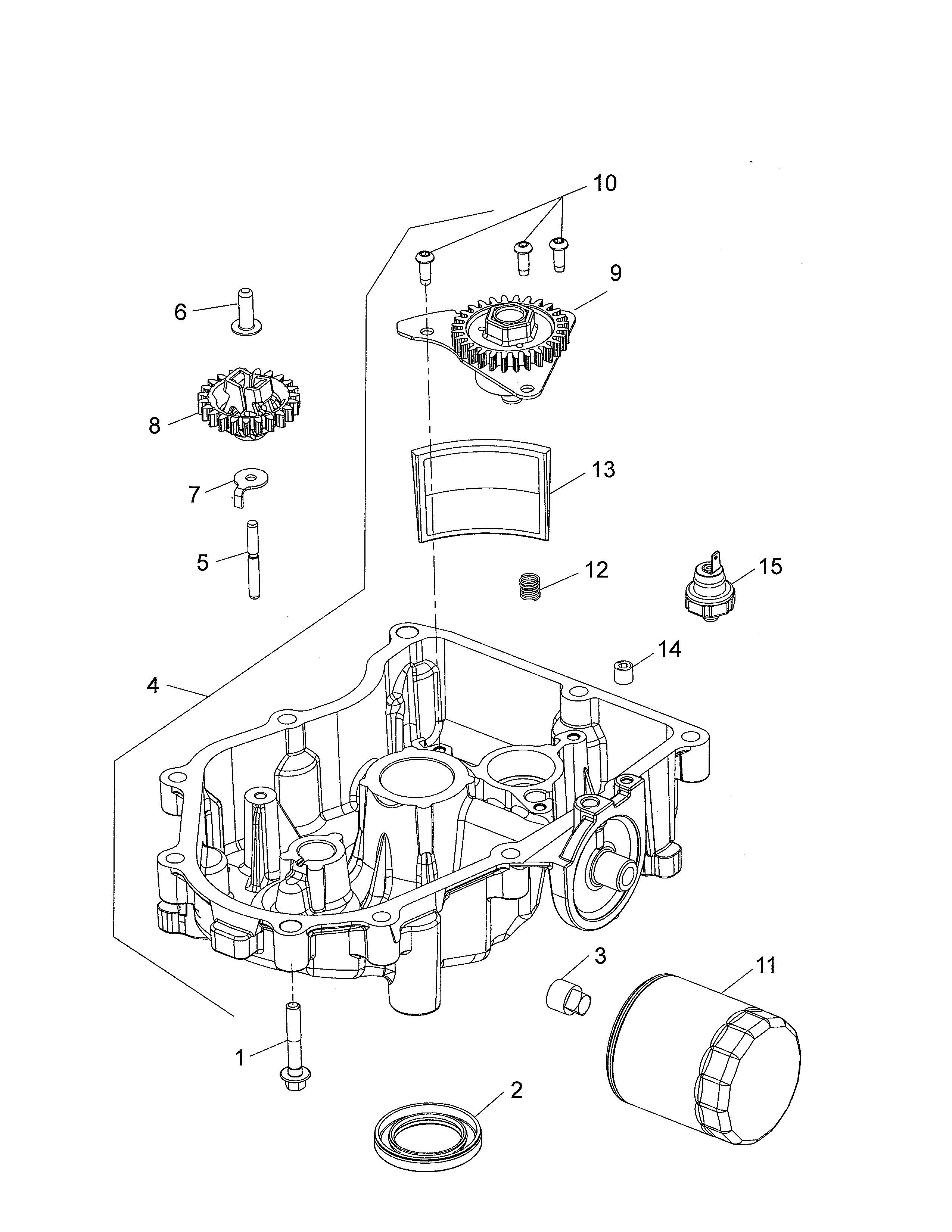 Craftsman 917253715 lubrication diagram
