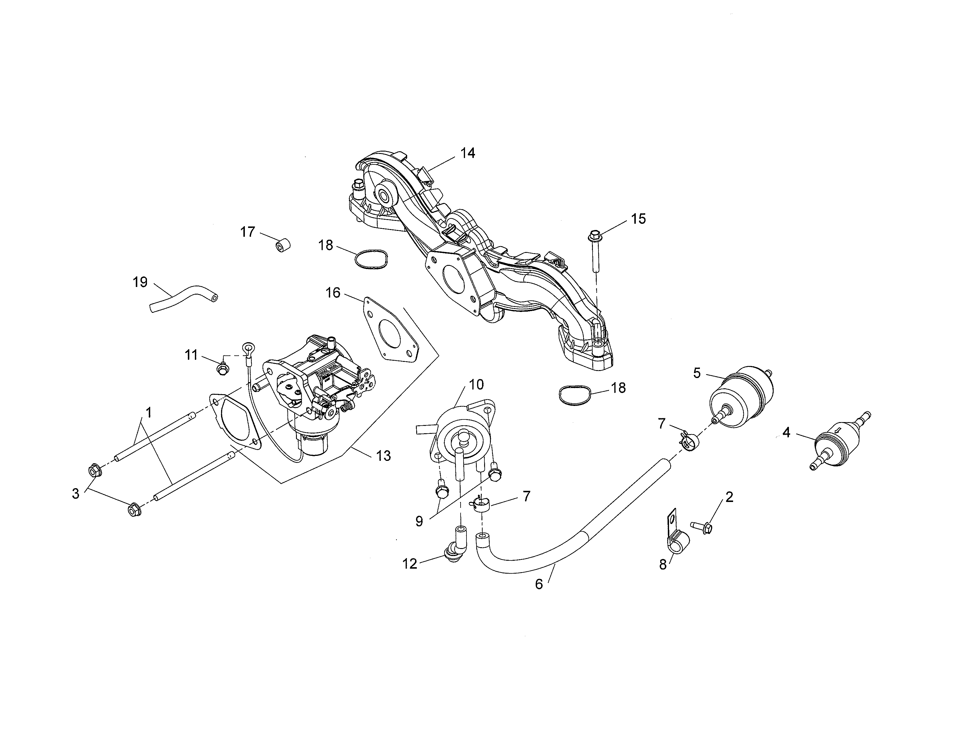 Craftsman 917253715 fuel system diagram