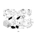 Craftsman 917370892 engine/housing/handle diagram
