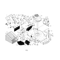 Craftsman 917370923 engine/housing/handle diagram
