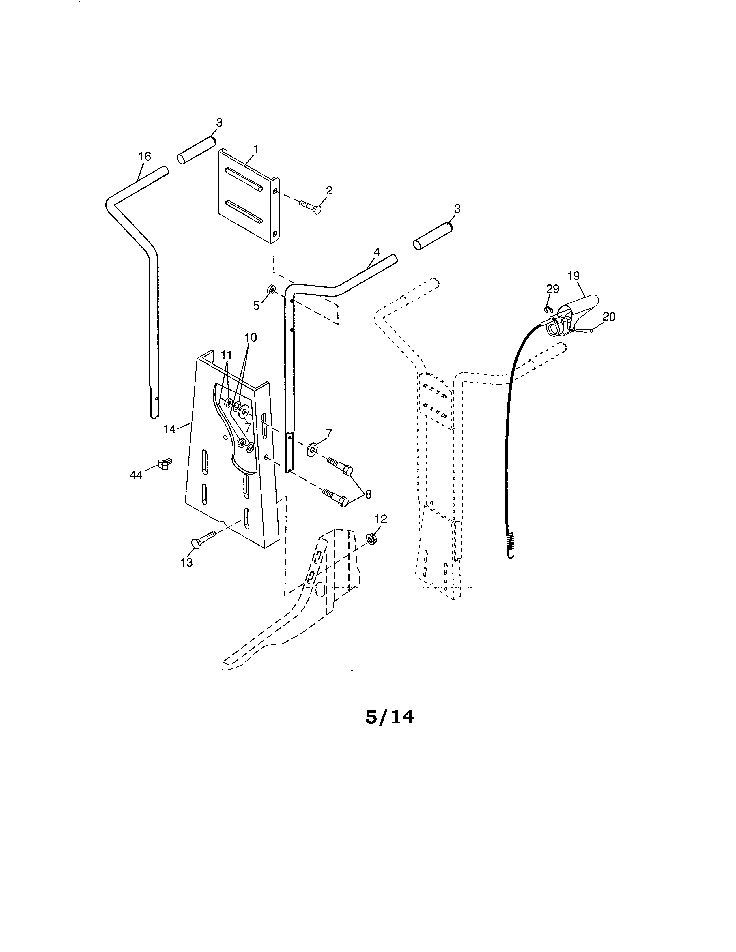 Craftsman 917986911 handles diagram