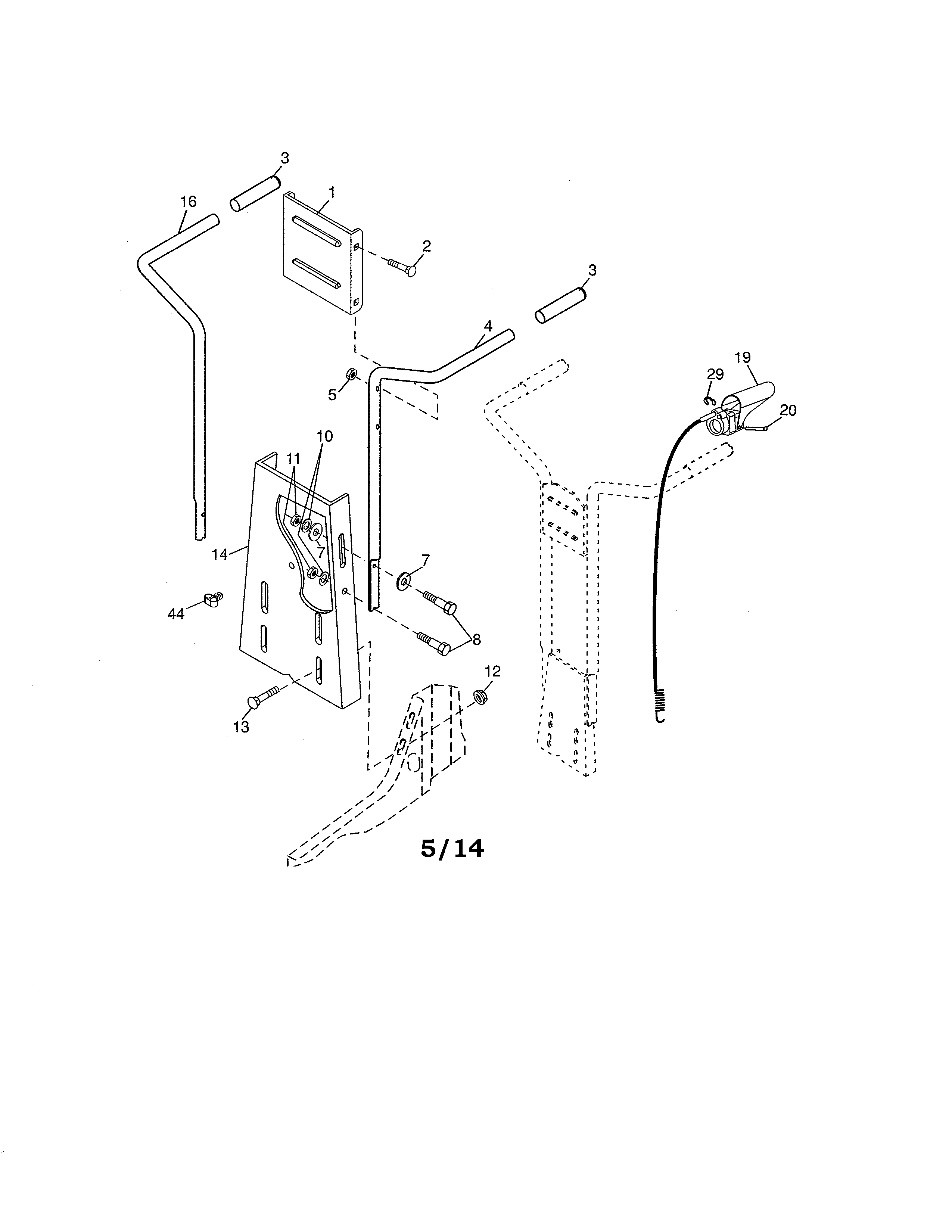 Craftsman 917992060 handles diagram