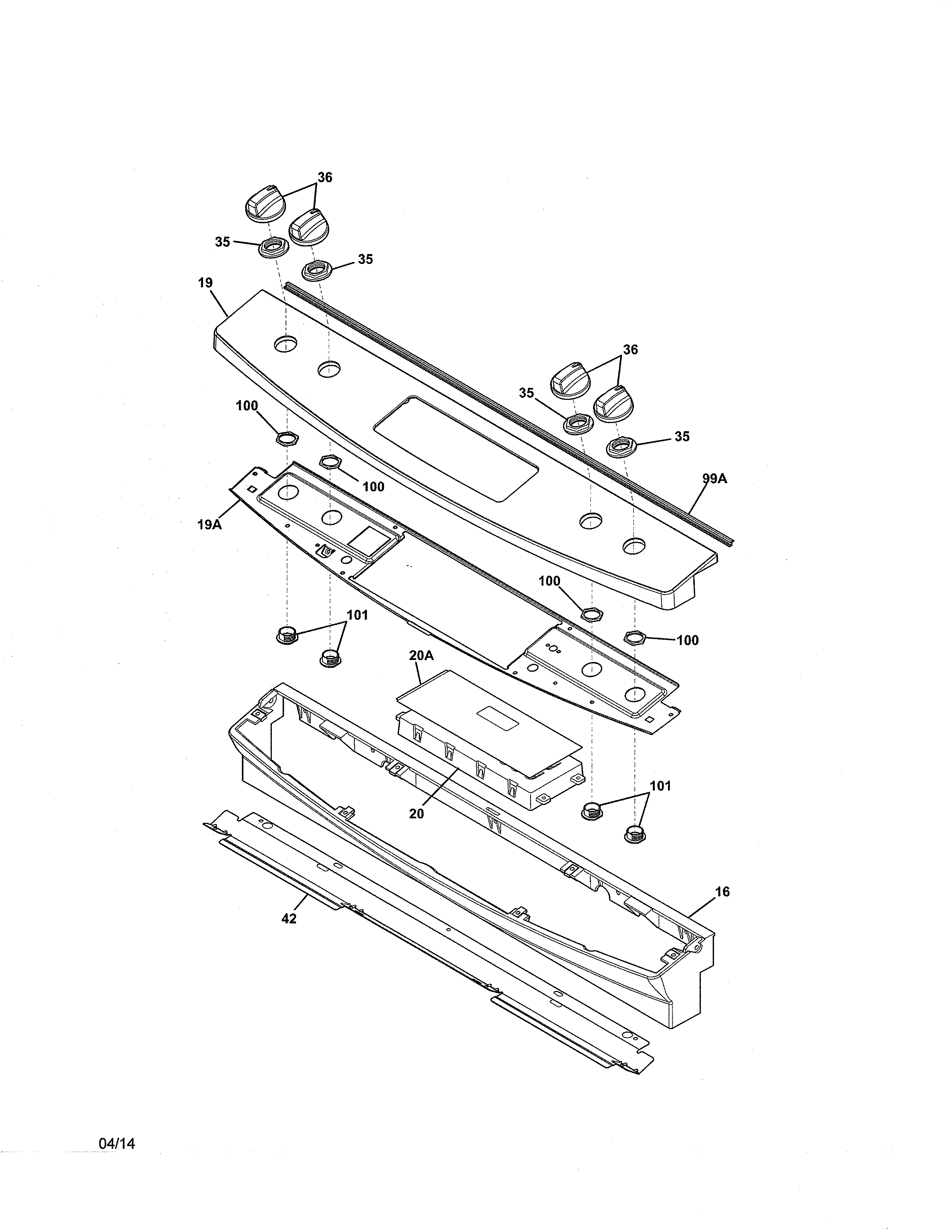 Kenmore 79032609310 backguard diagram