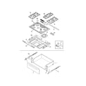 Kenmore 79032602310 top/drawer diagram