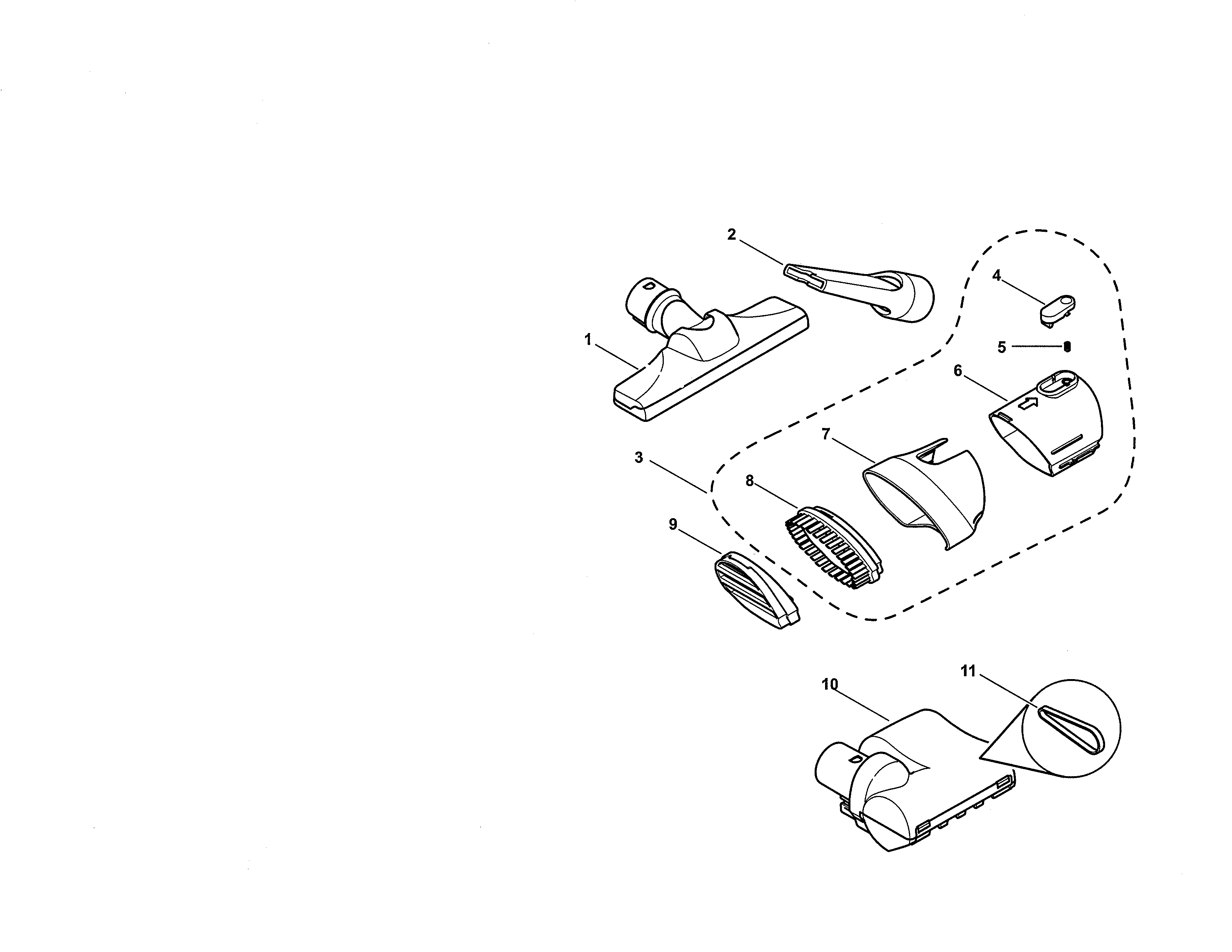 Kenmore 11621614015 attachments diagram